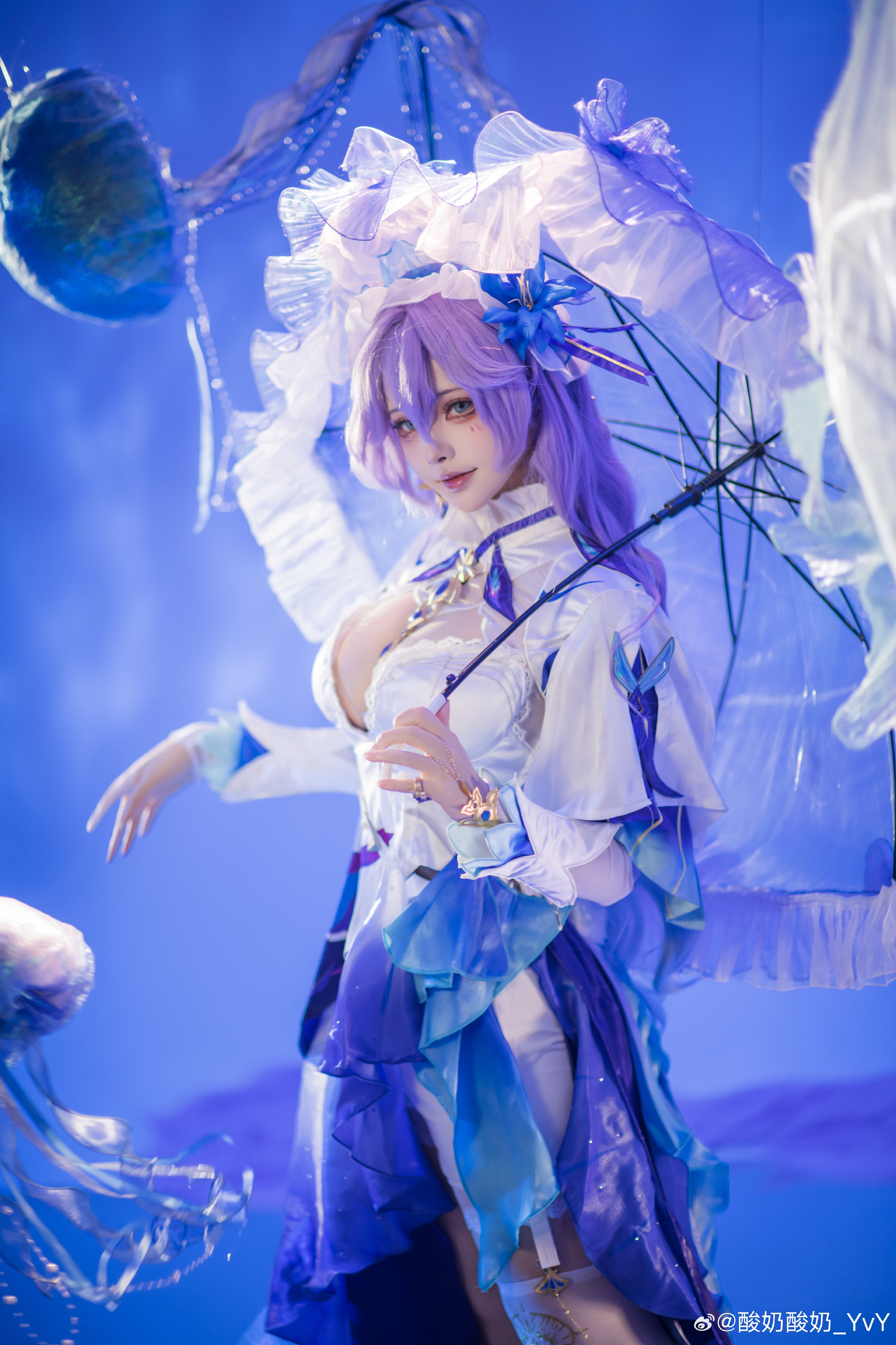 COSPLAY 请收下来自翡萨烈的诚意 鸣潮 坎特蕾拉@酸奶酸奶_YvY COSPLAY-第12张