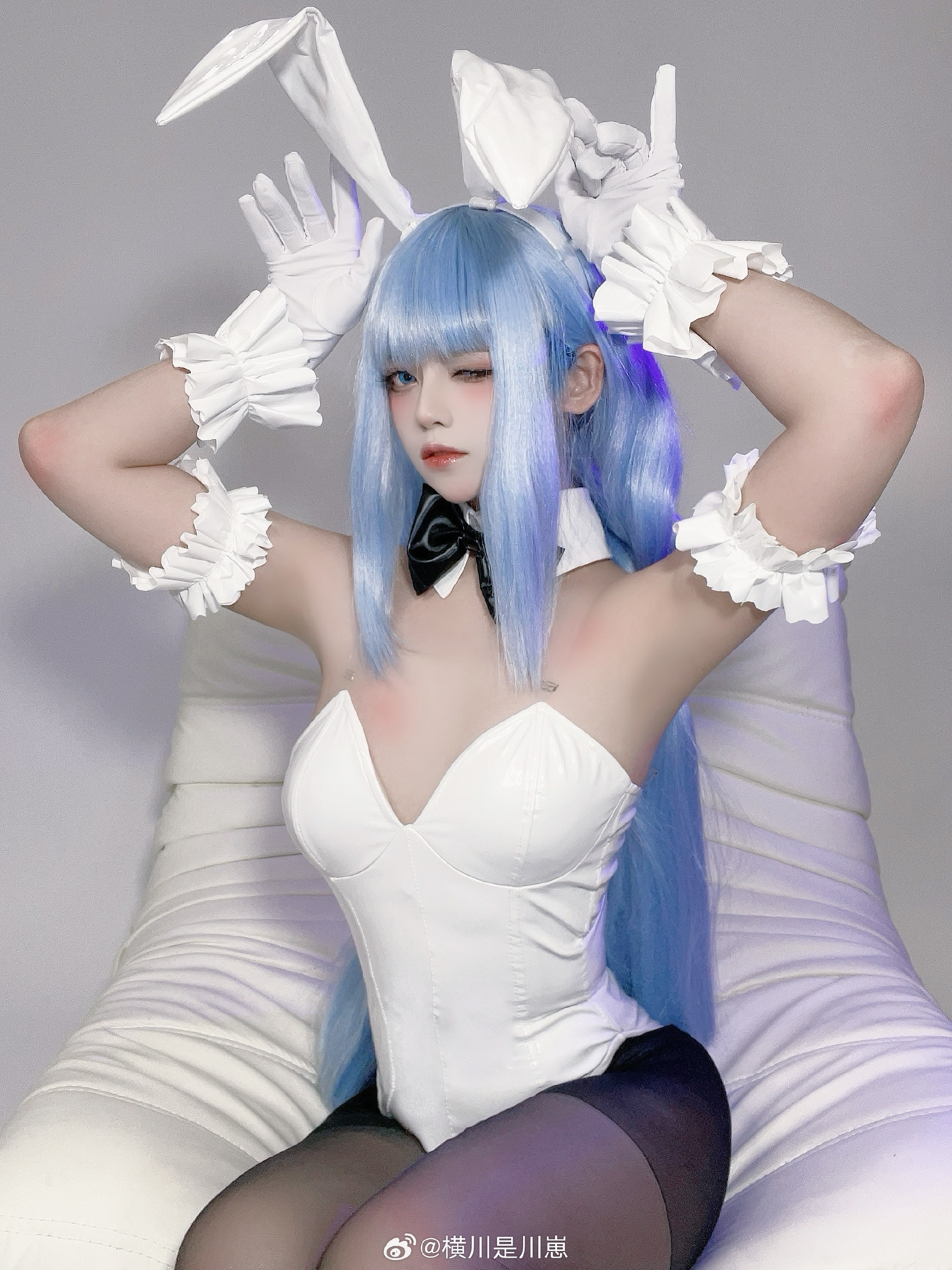 COSPLAY 碧蓝航线 台球上的猫与“兔”—雅努斯@横川是川崽 COSPLAY-第6张