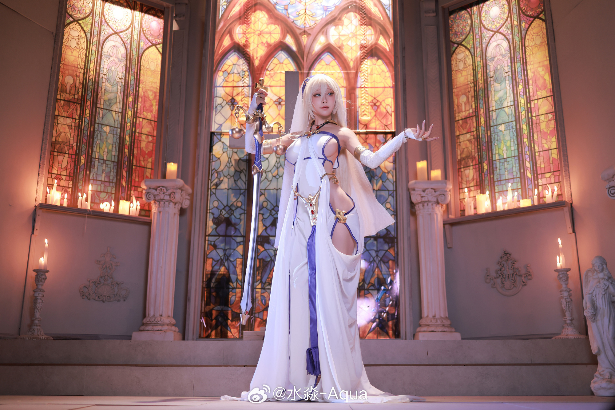 cosplay 哥布林杀手 剑之圣女@水淼-Aqua COSPLAY-第2张