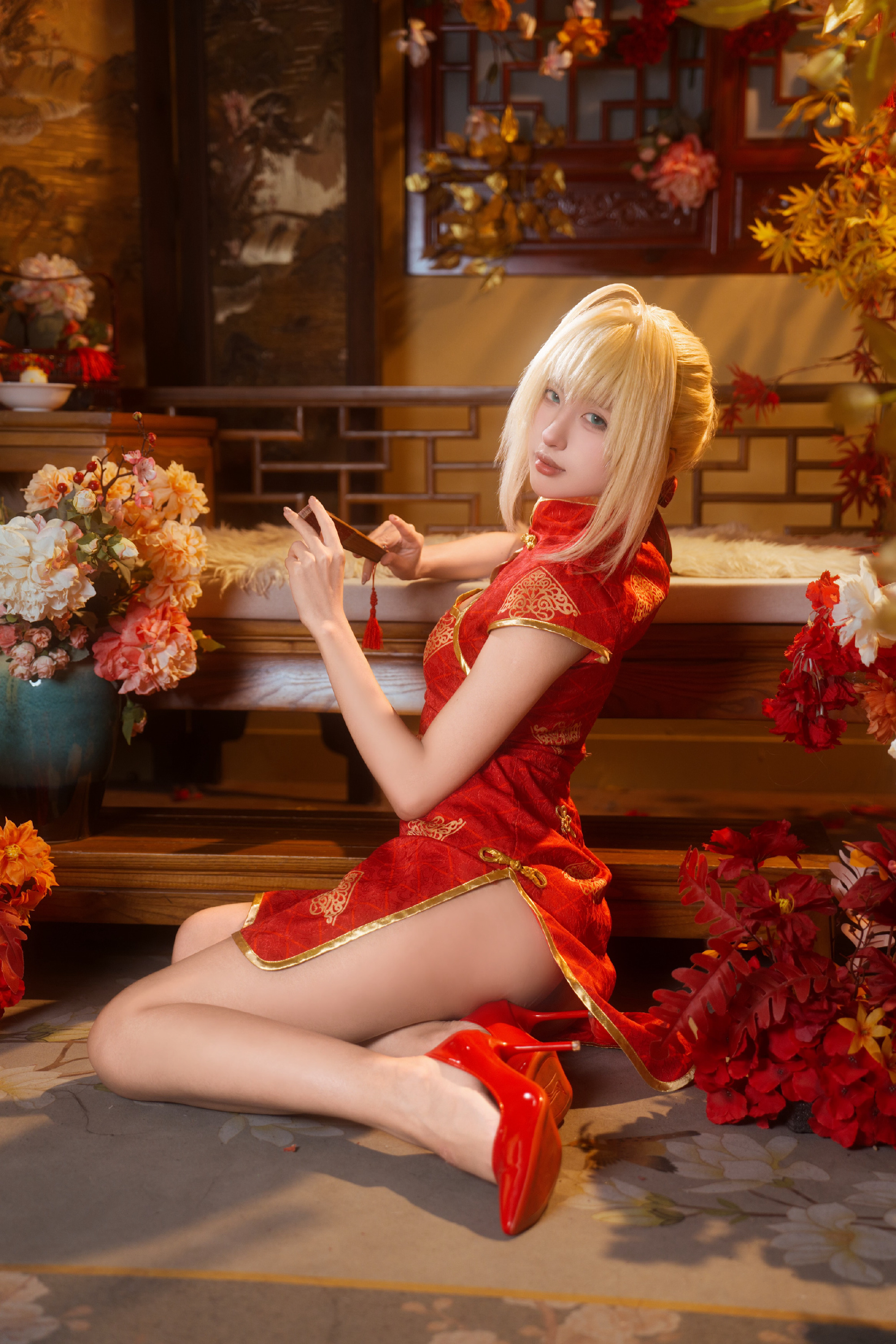 降雪跳动二次元cos大赏高清大图《尼禄》-N5次元