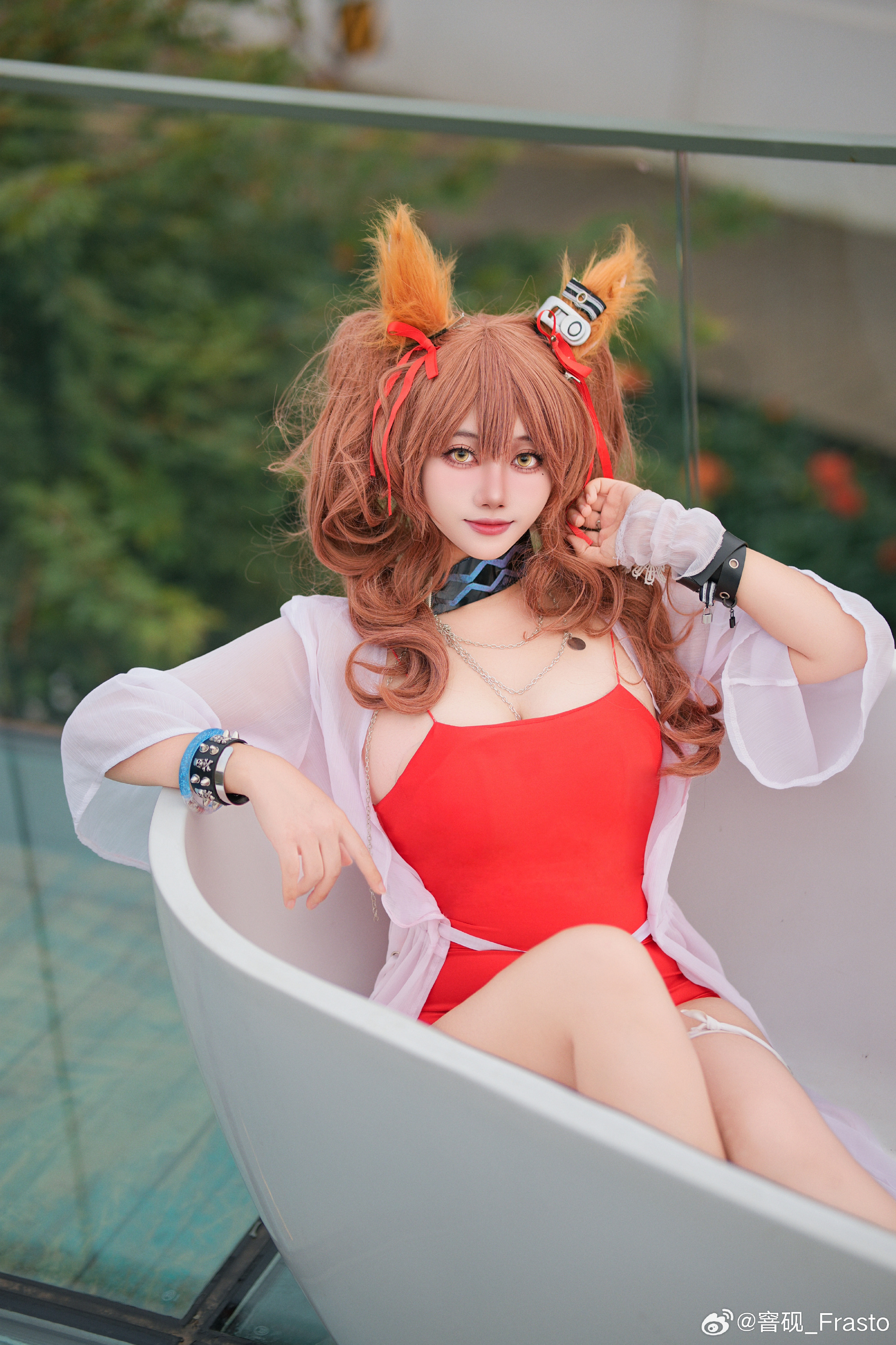 cosplay 明日方舟 安洁莉娜@窨砚_Frasto COSPLAY-第12张