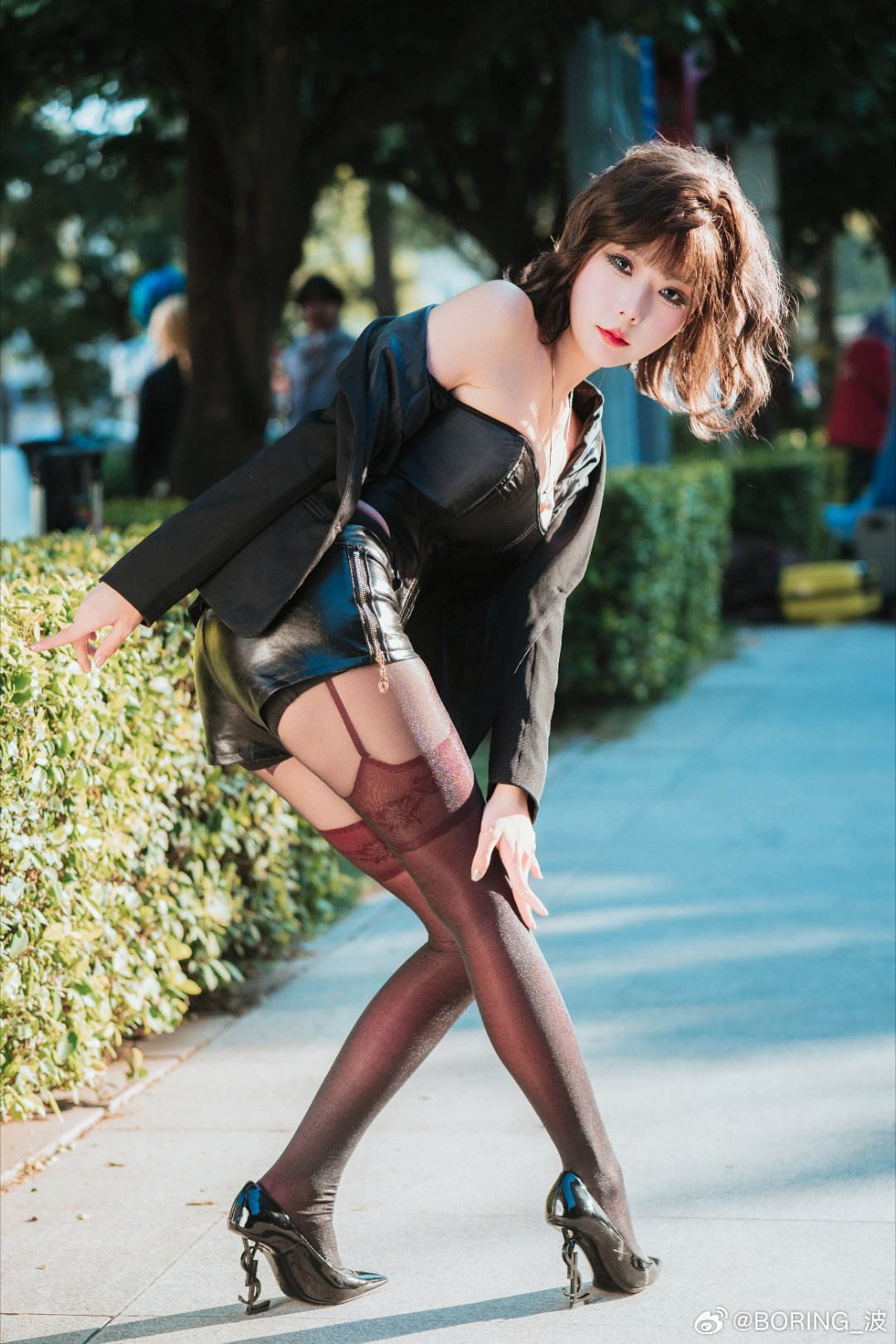 少女写真 霸道女总裁喵@香草喵露露_ 摄影-第9张