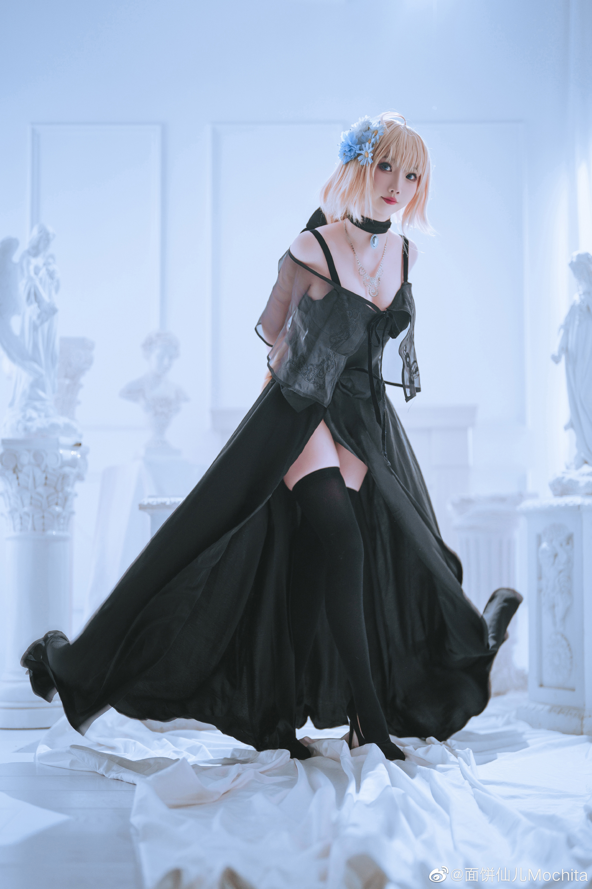 我作为从者，您作为御主，我们彼此今后也要一起努力哦！ FGO 贞德@面饼仙儿Mochita