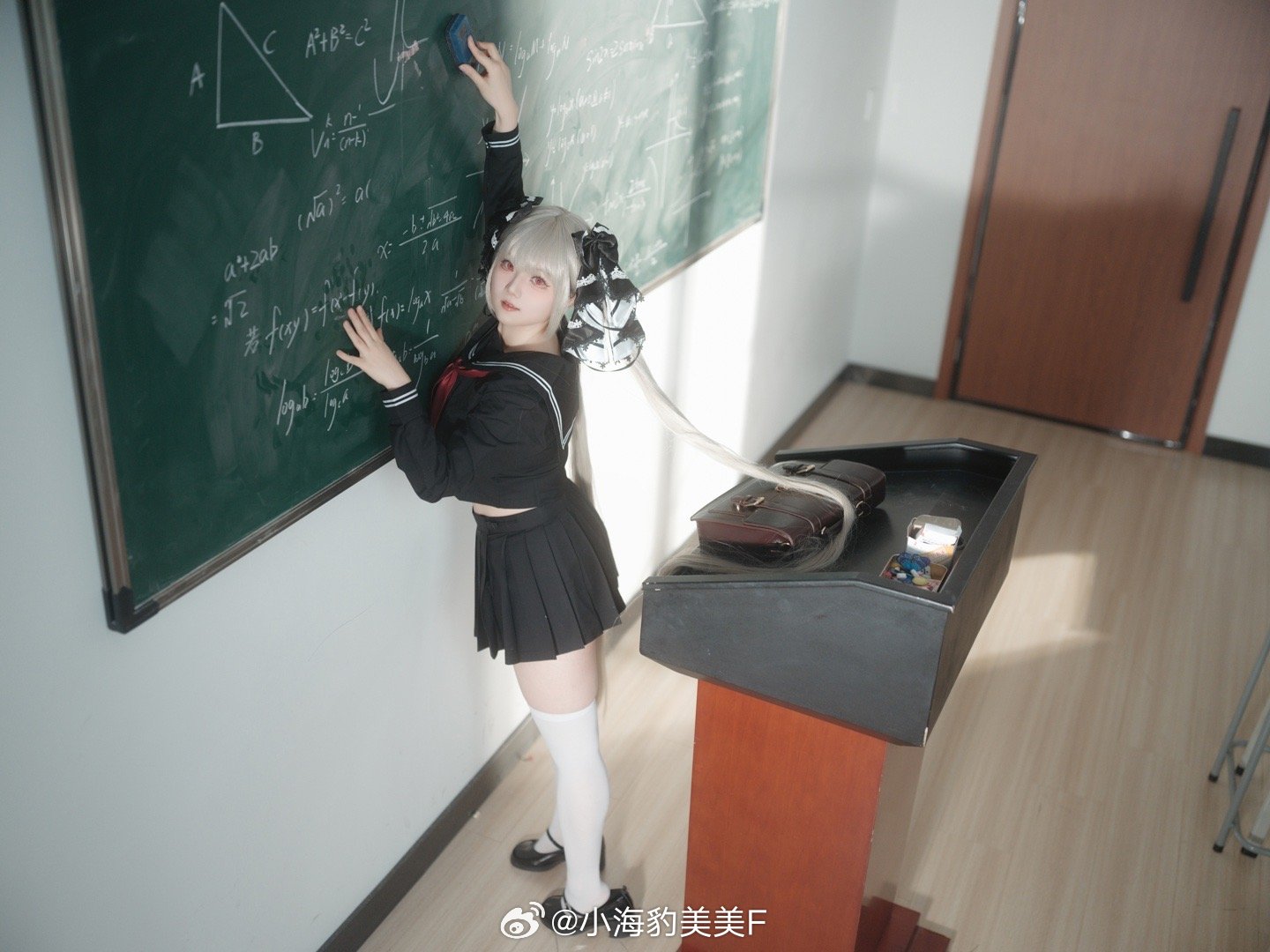 COSPLAY 碧蓝航线 可畏-值日时的春心萌动@小海豹美美F COSPLAY-第3张