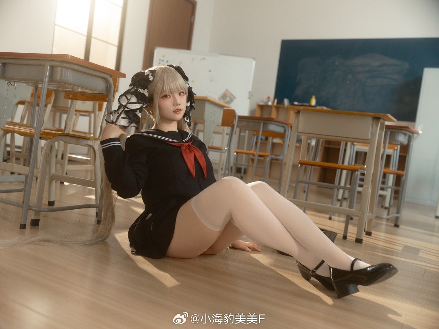 COSPLAY 碧蓝航线 可畏-值日时的春心萌动@小海豹美美F COSPLAY-第6张