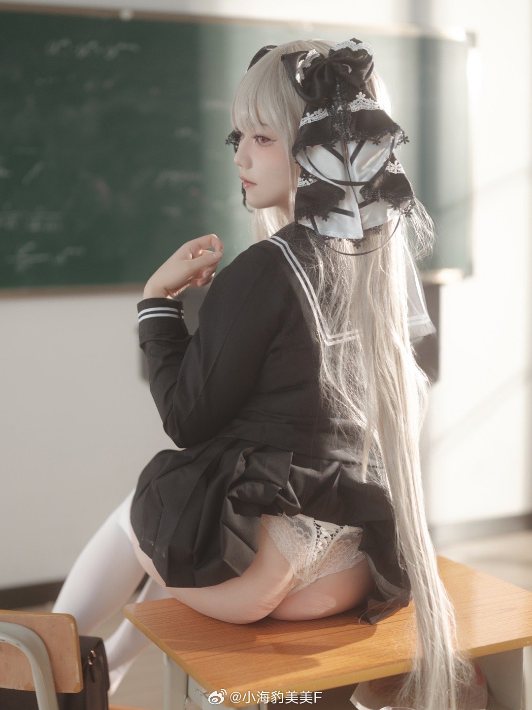 COSPLAY 碧蓝航线 可畏-值日时的春心萌动@小海豹美美F COSPLAY-第8张