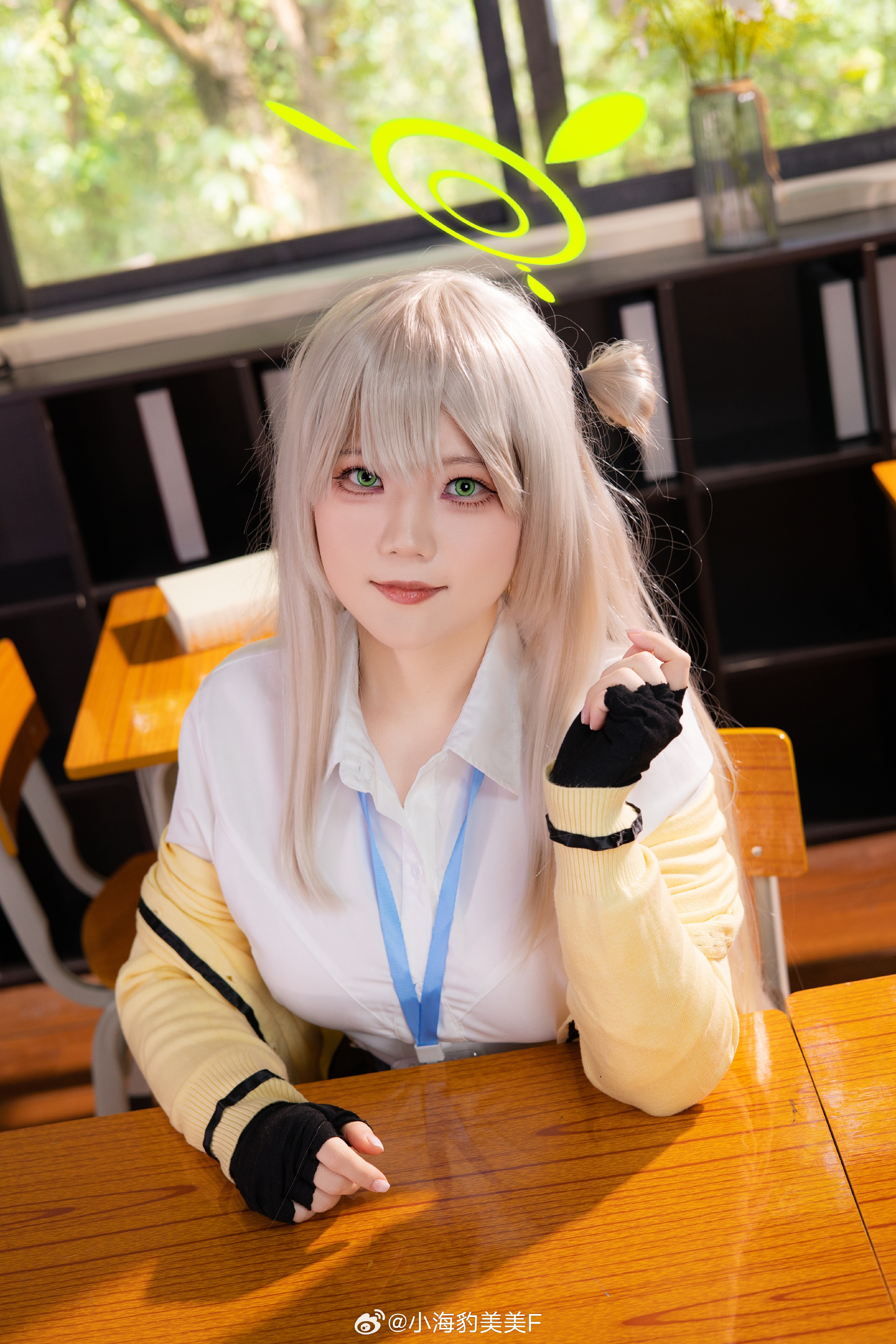 COSPLAY 蔚蓝档案 十六夜野宫@小海豹美美F COSPLAY-第3张