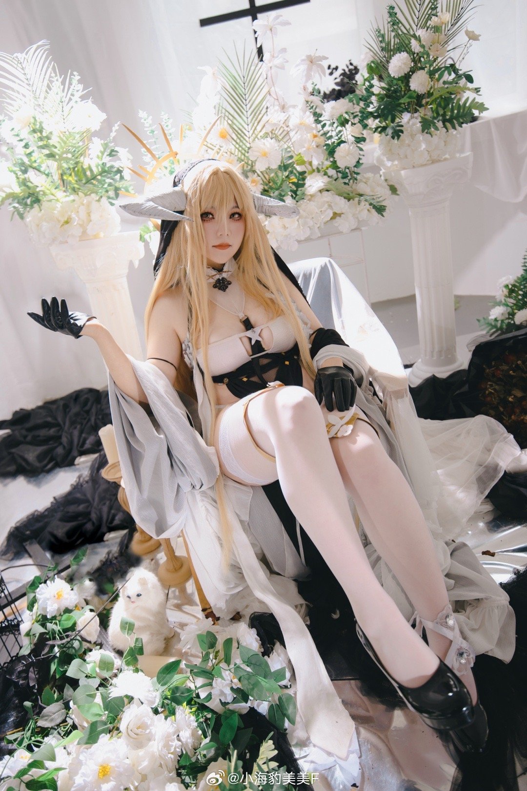 COSPLAY 我会为您祈祷，直到永远 碧蓝航线 怨仇@小海豹美美F COSPLAY-第7张
