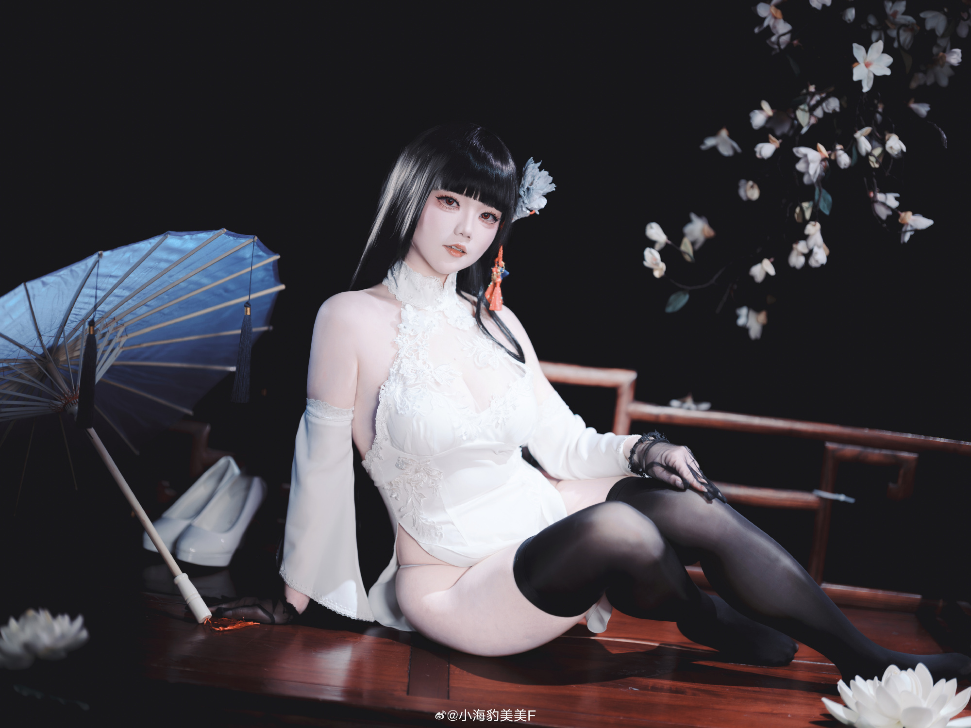 COSPLAY 指挥官，请允许逸仙以全新的姿态，再次为您效劳吧。 逸仙 碧蓝航线@小海豹美美F COSPLAY-第4张