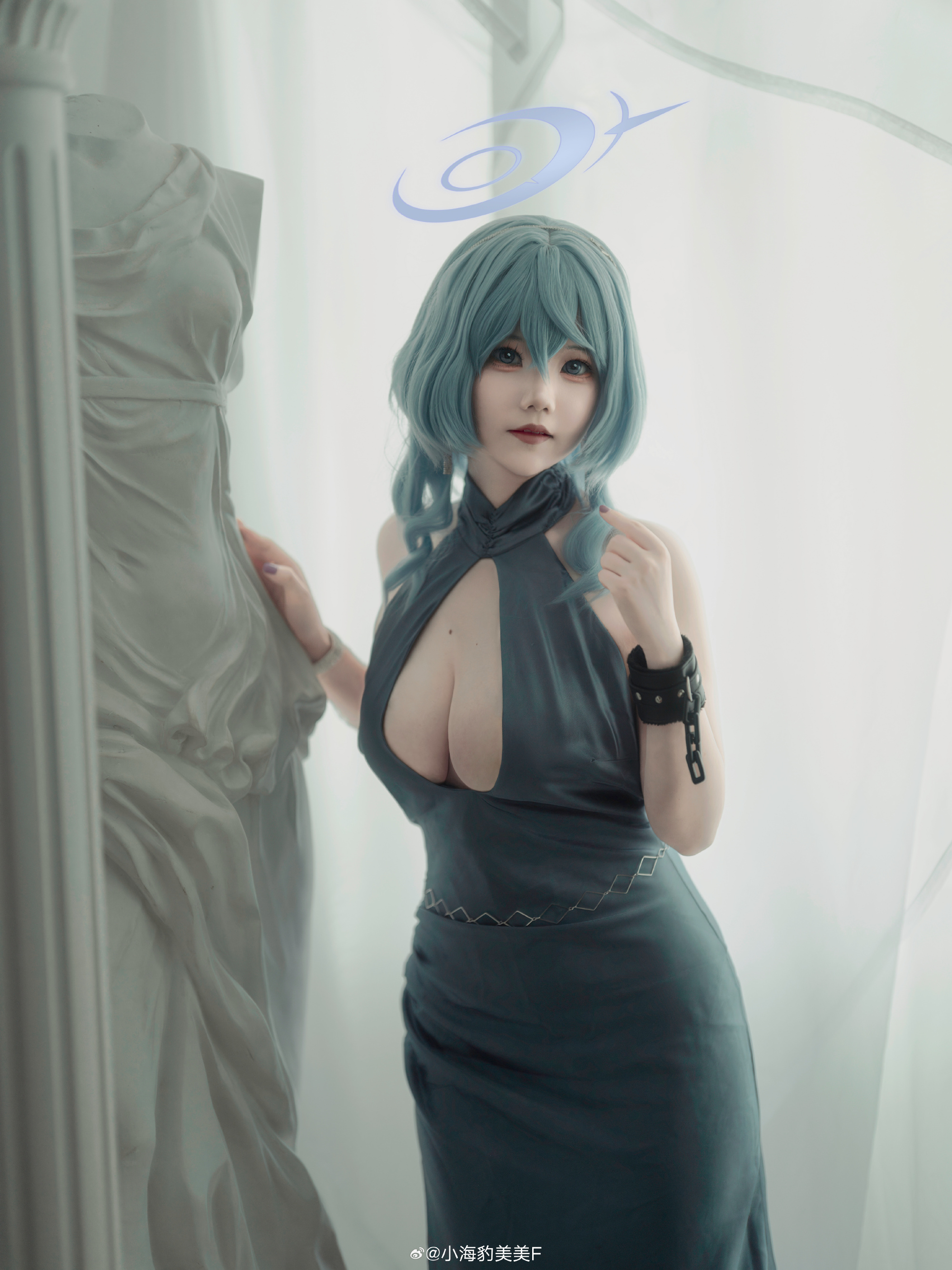 cosplay 就算换上了礼服，我也还是我。 蔚蓝档案 天雨亚子@小海豹美美F COSPLAY-第12张