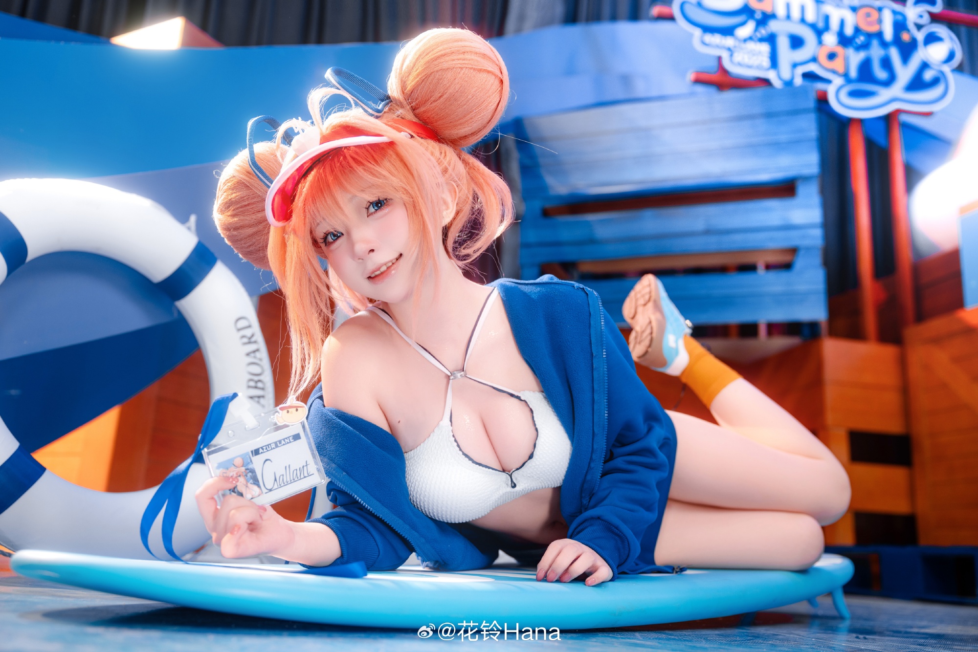 cosplay 指挥官，能看到我吗？ 碧蓝航线 勇气@花铃Hana COSPLAY-第8张