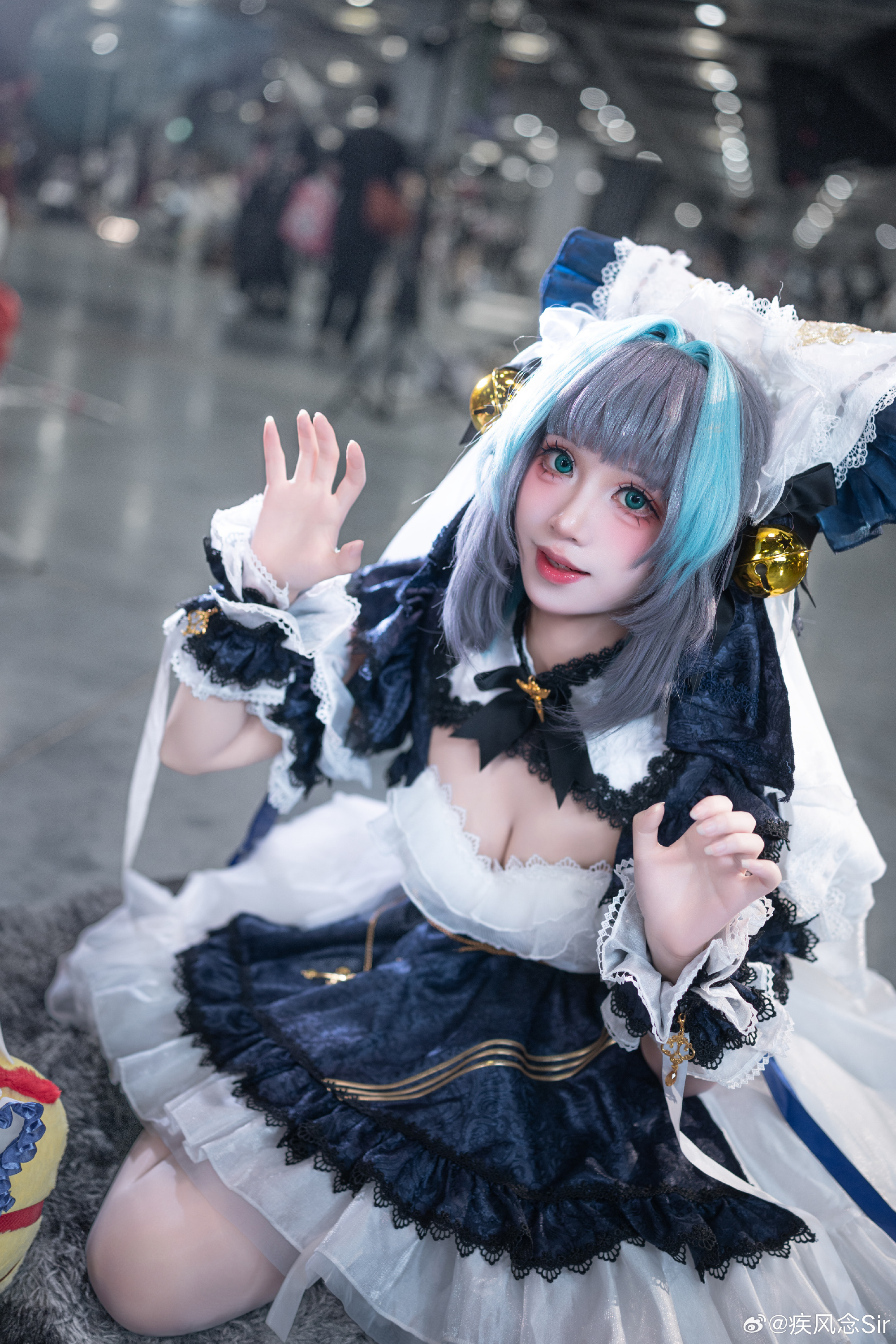 图片[1]-cosplay 指挥官～有找到柴郡猫猫吗 碧蓝航线 柴郡@疾风念Si-米哈社