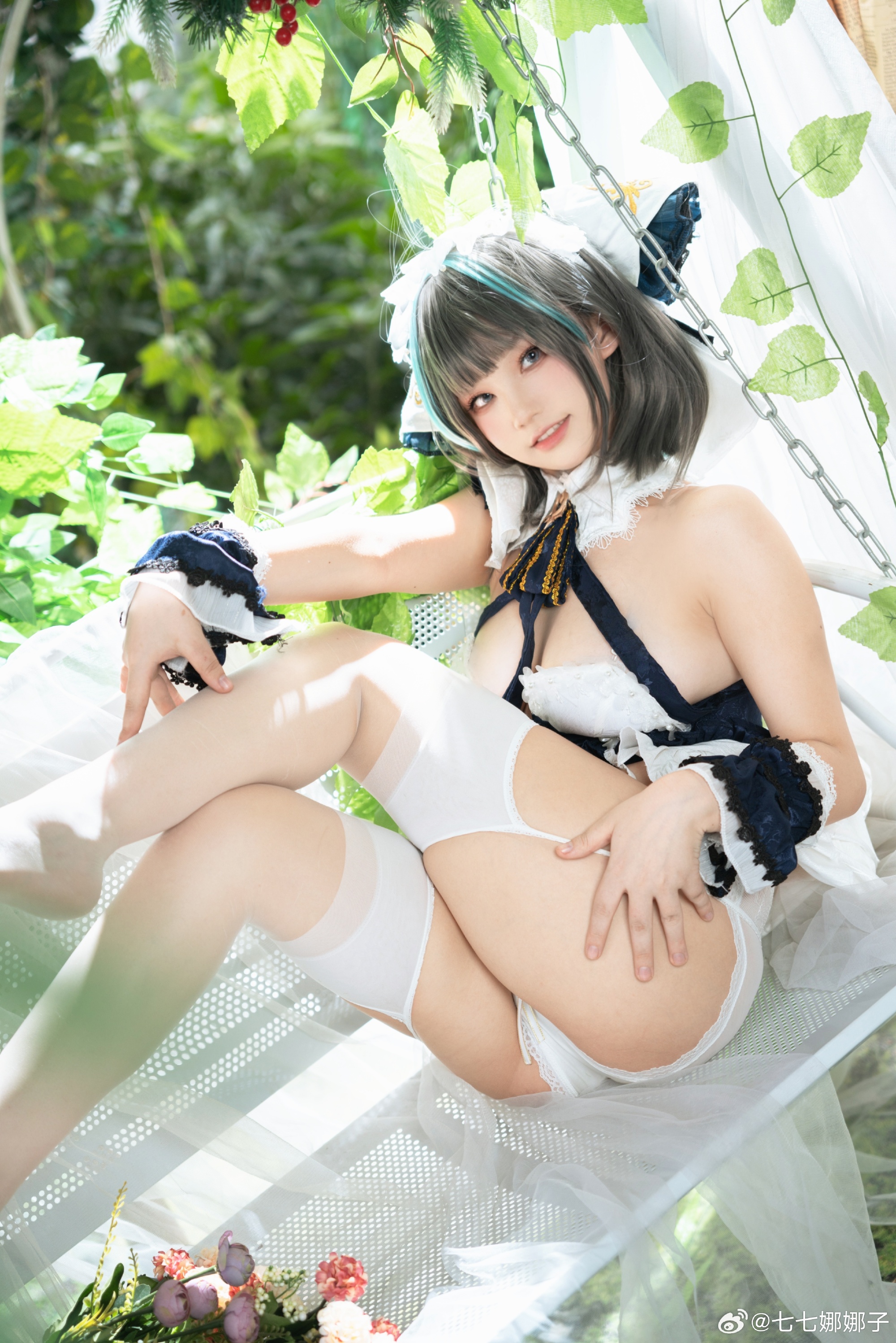 cosplay 碧蓝航线 柴郡@七七娜娜子 COSPLAY-第2张