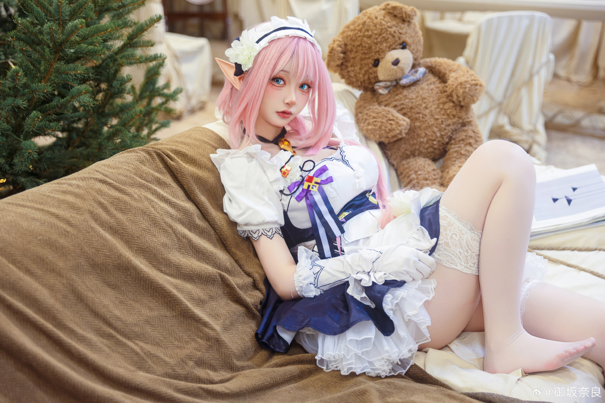 COSPLAY 亲爱的舰长，你来啦～ 崩坏3 爱莉希雅@御坂奈良 COSPLAY-第5张