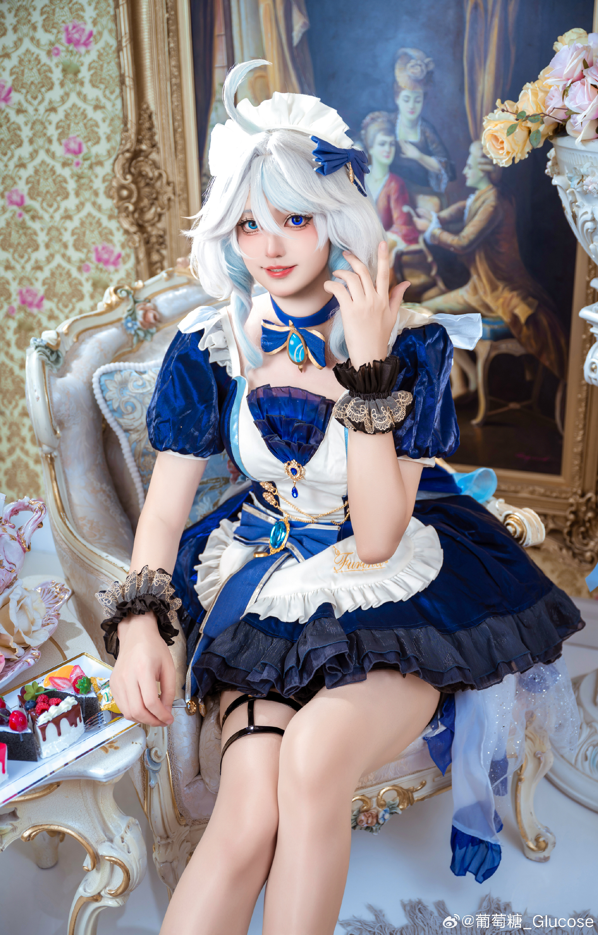 cosplay 原神 芙宁娜@葡萄糖_Glucose COSPLAY-第1张