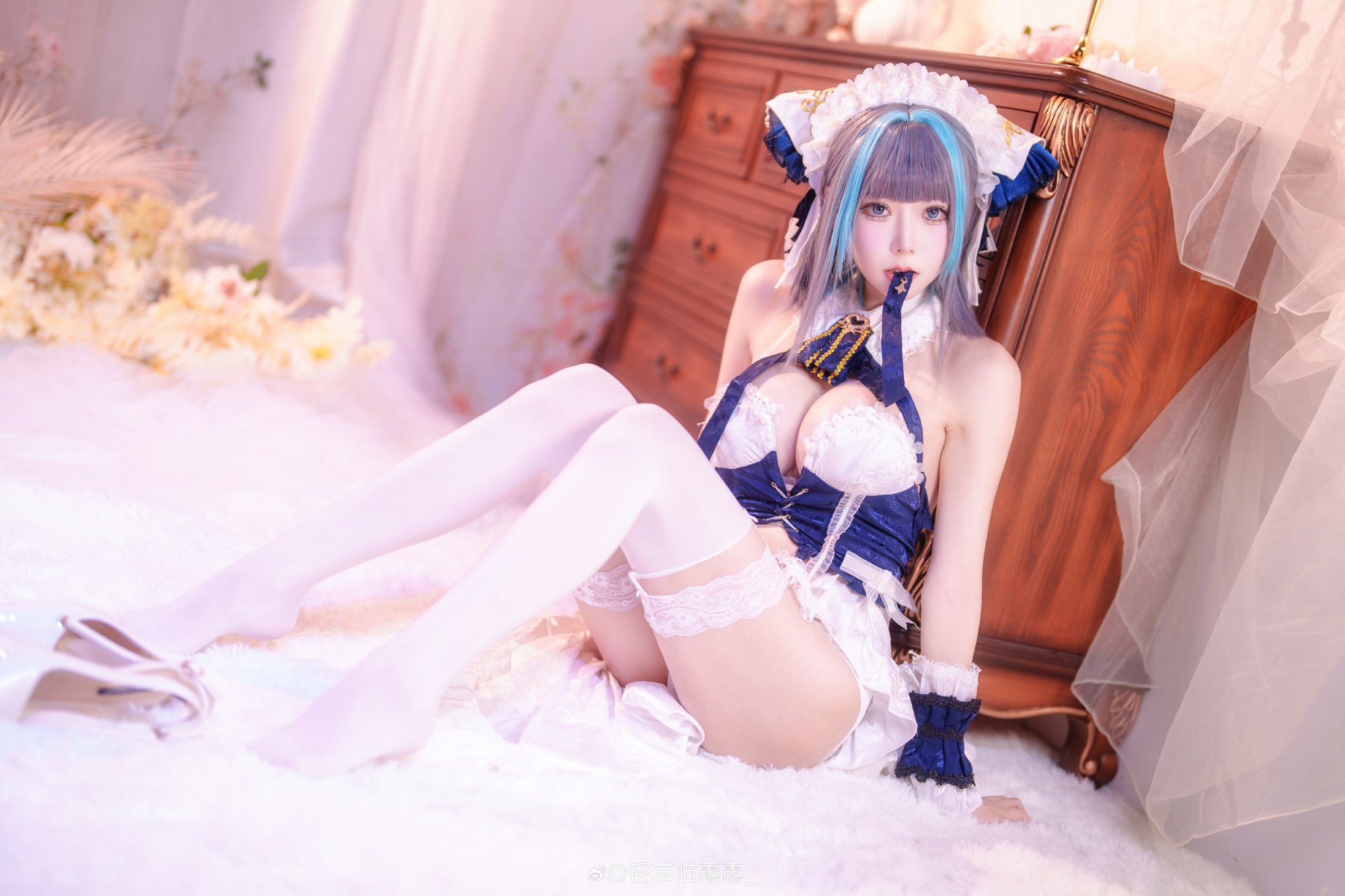 COSPLAY 碧蓝航线 又cos柴郡啦@香草喵露露_ COSPLAY-第8张