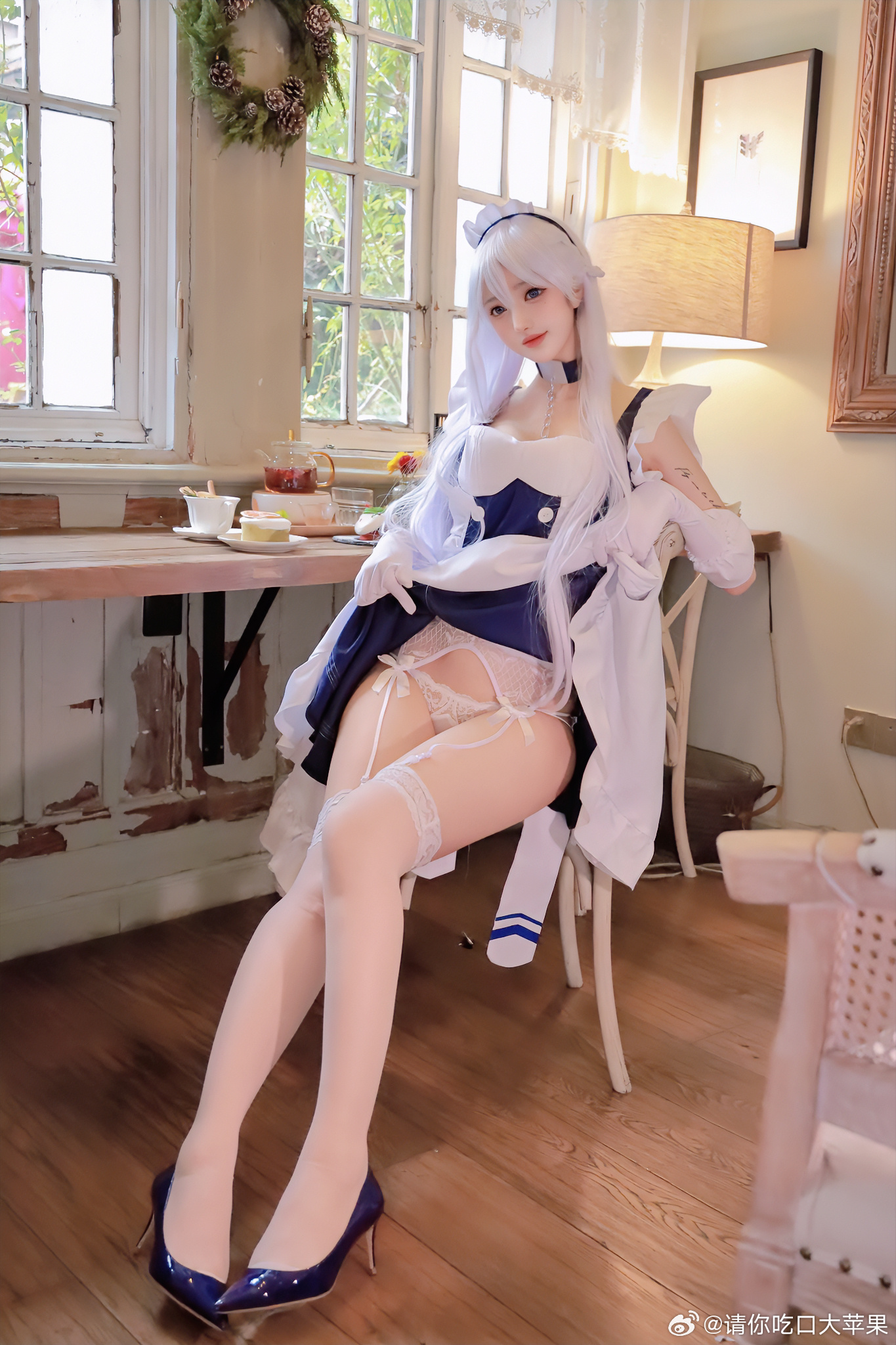 cosplay 碧蓝航线 贝尔法斯特 @请你吃口大苹果 COSPLAY-第6张