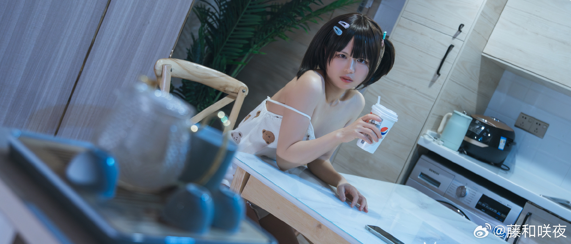 少女写真 周末当然是宅在家里最舒服啦@藤和咲夜 摄影-第3张