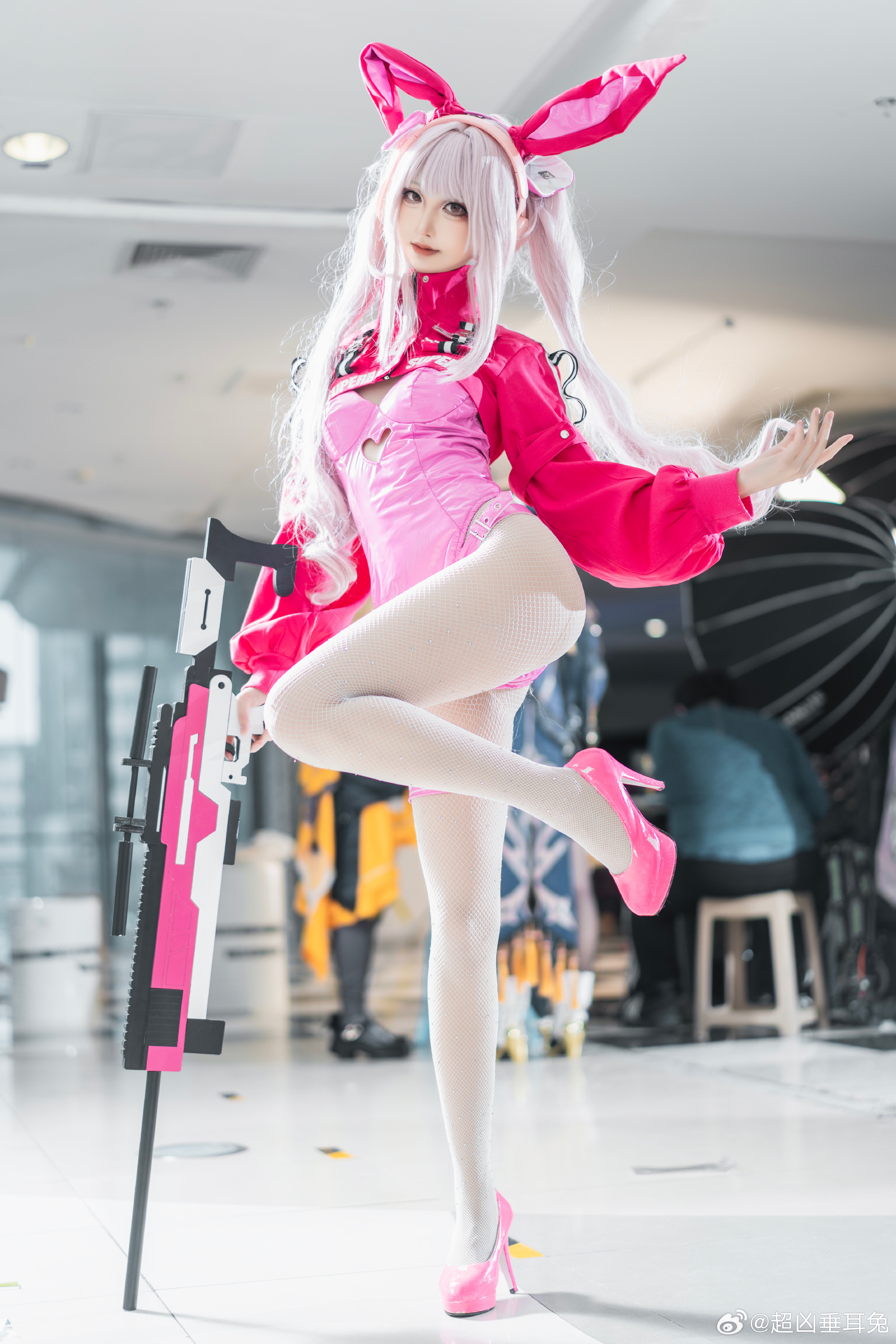 cosplay  NIKKE胜利女神 爱丽丝@超凶垂耳兔 COSPLAY-第2张