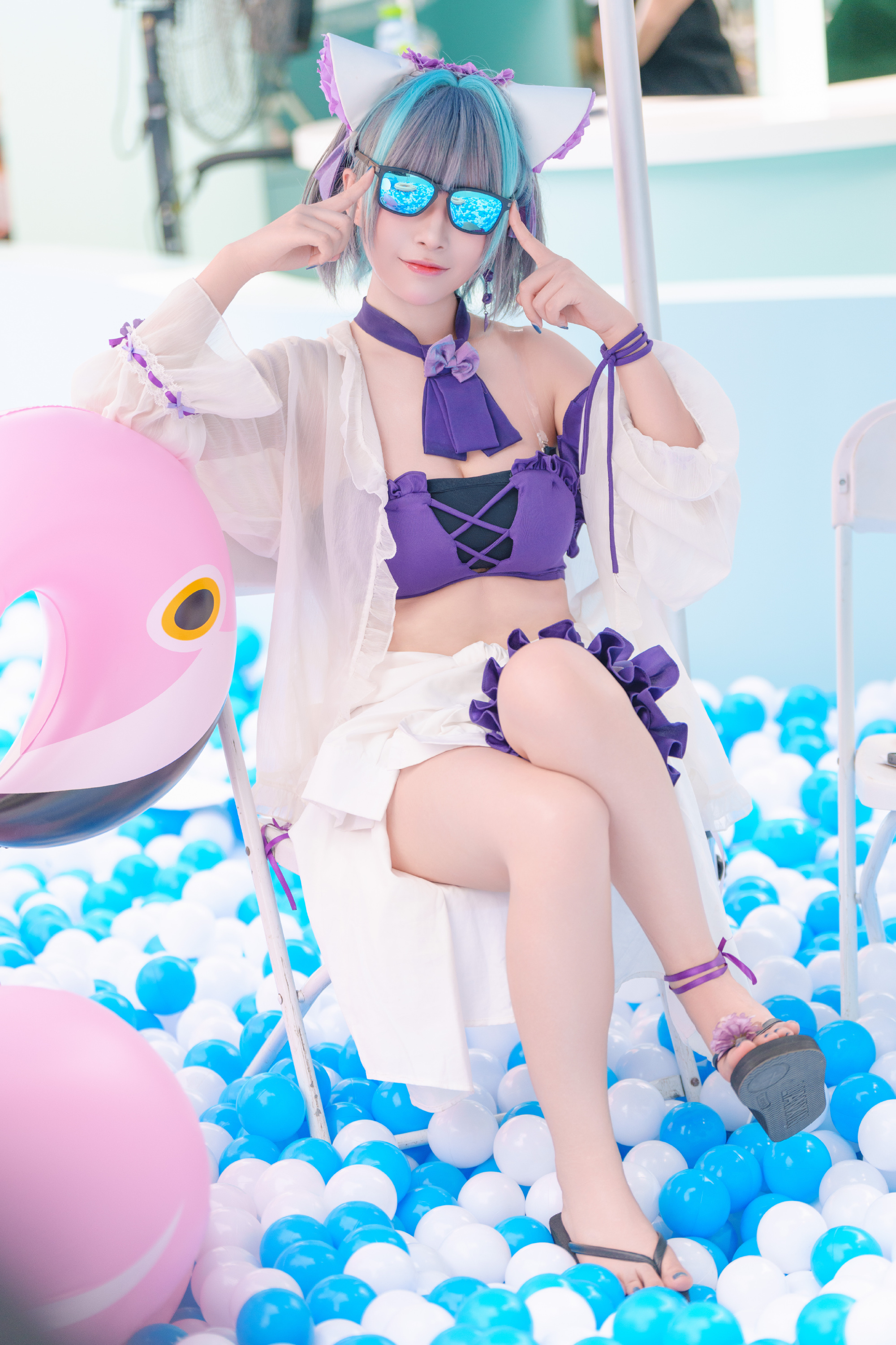 COSPLAY 碧蓝航线 柴郡@大魔王FCP