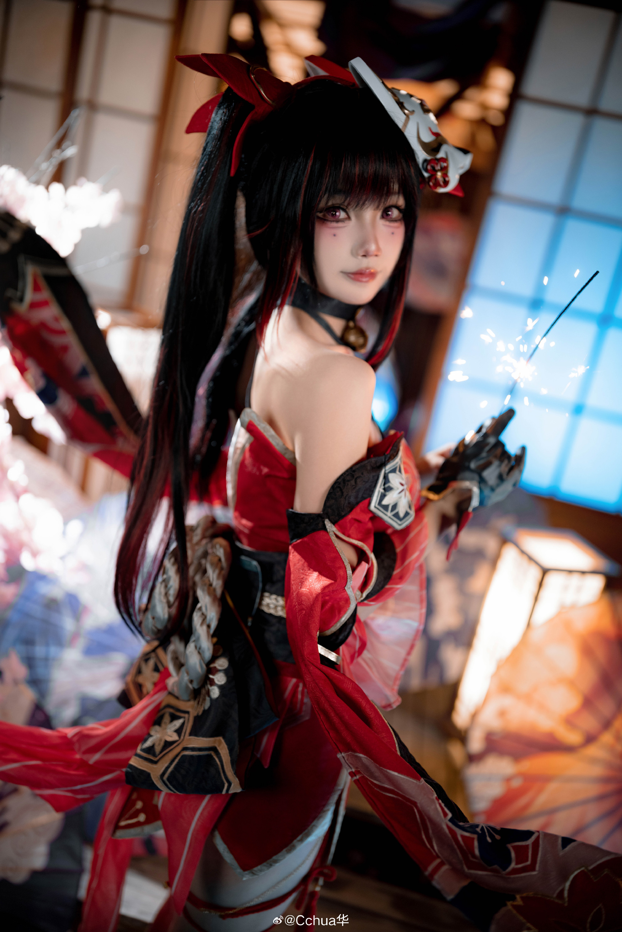 COSPLAY 崩坏：星穹铁道 花火@Cchua华 COSPLAY-第1张