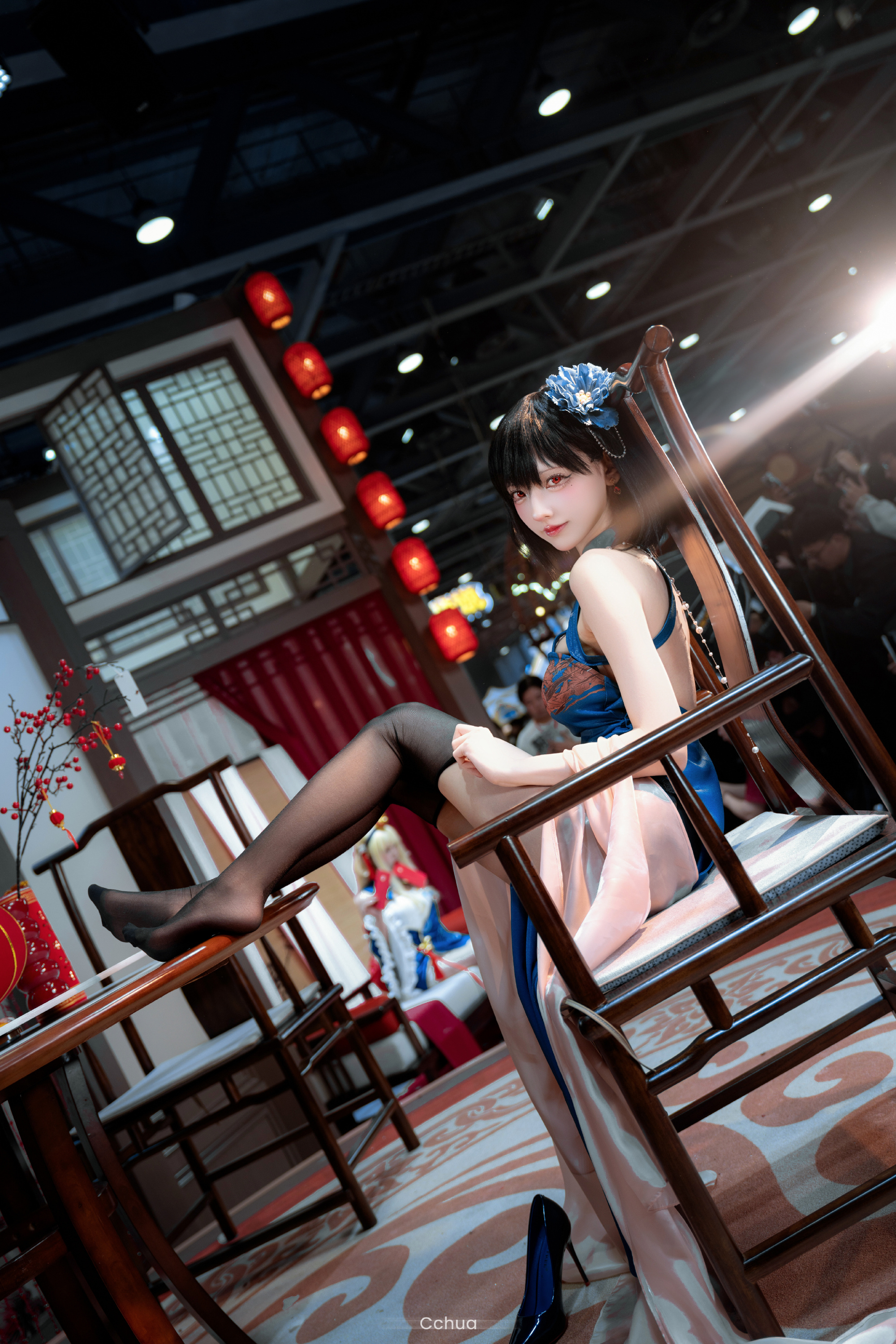 COSPLAY 你也不必好奇 好好的注视现在的我就行  碧蓝航线   建武@小正义Teioku COSPLAY-第9张