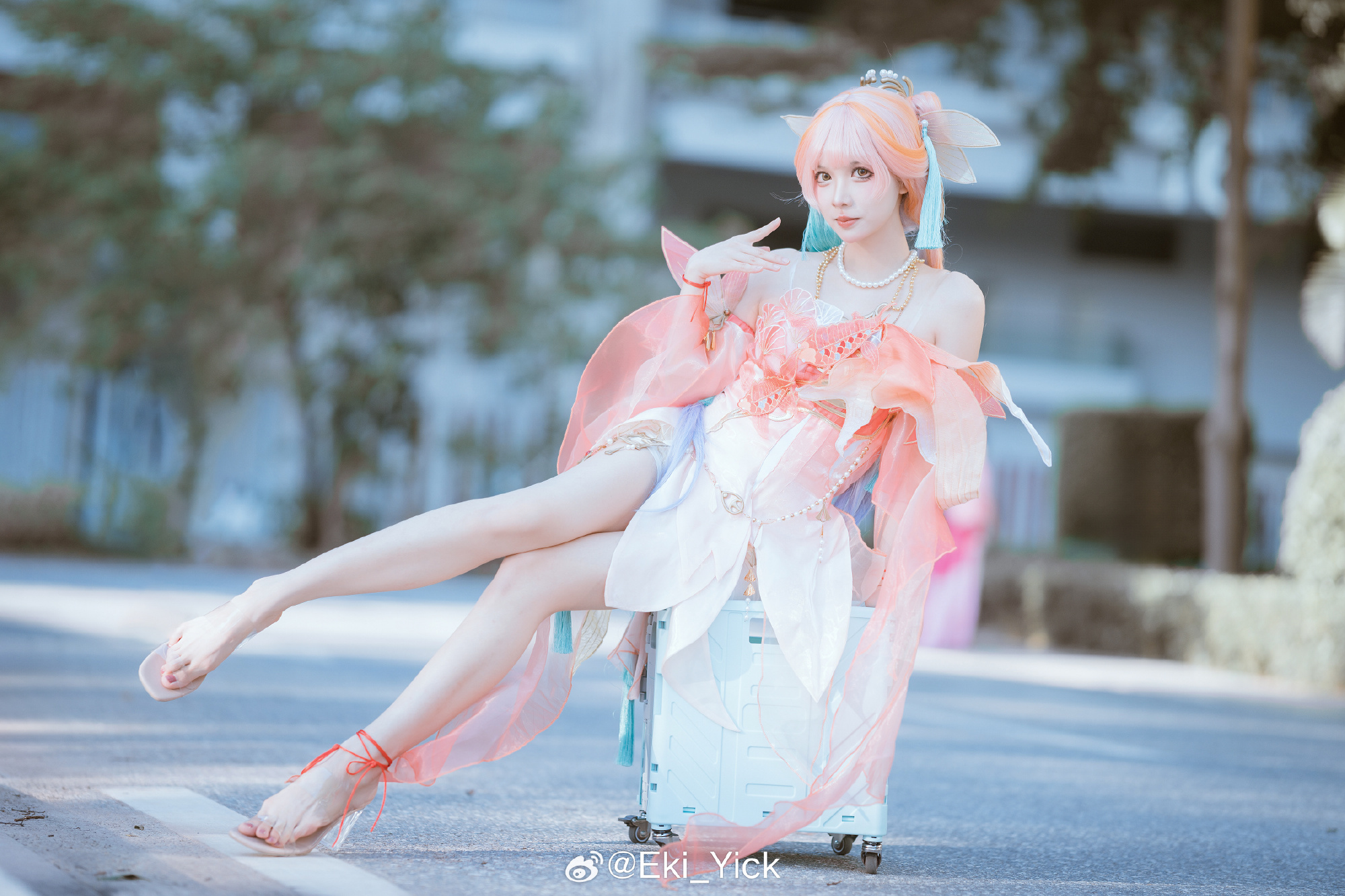 COSPLAY 永劫无间 胡桃·鲤梦浮光@挽希- COSPLAY-第5张