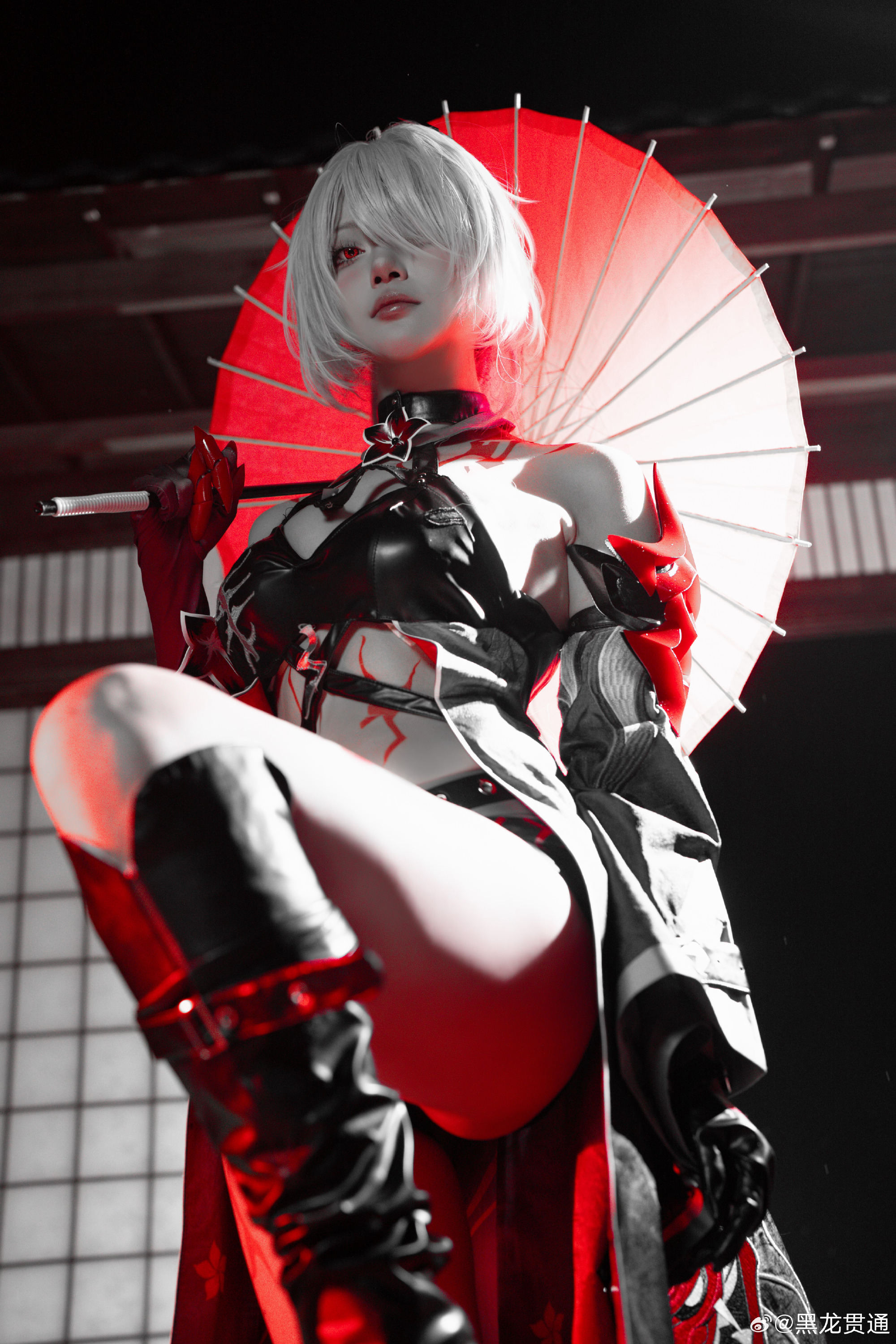 COSPLAY 我是黄泉…除此之外，还需要说些别的么？  崩坏：星穹铁道 黄泉@黑龙贯通 COSPLAY-第1张