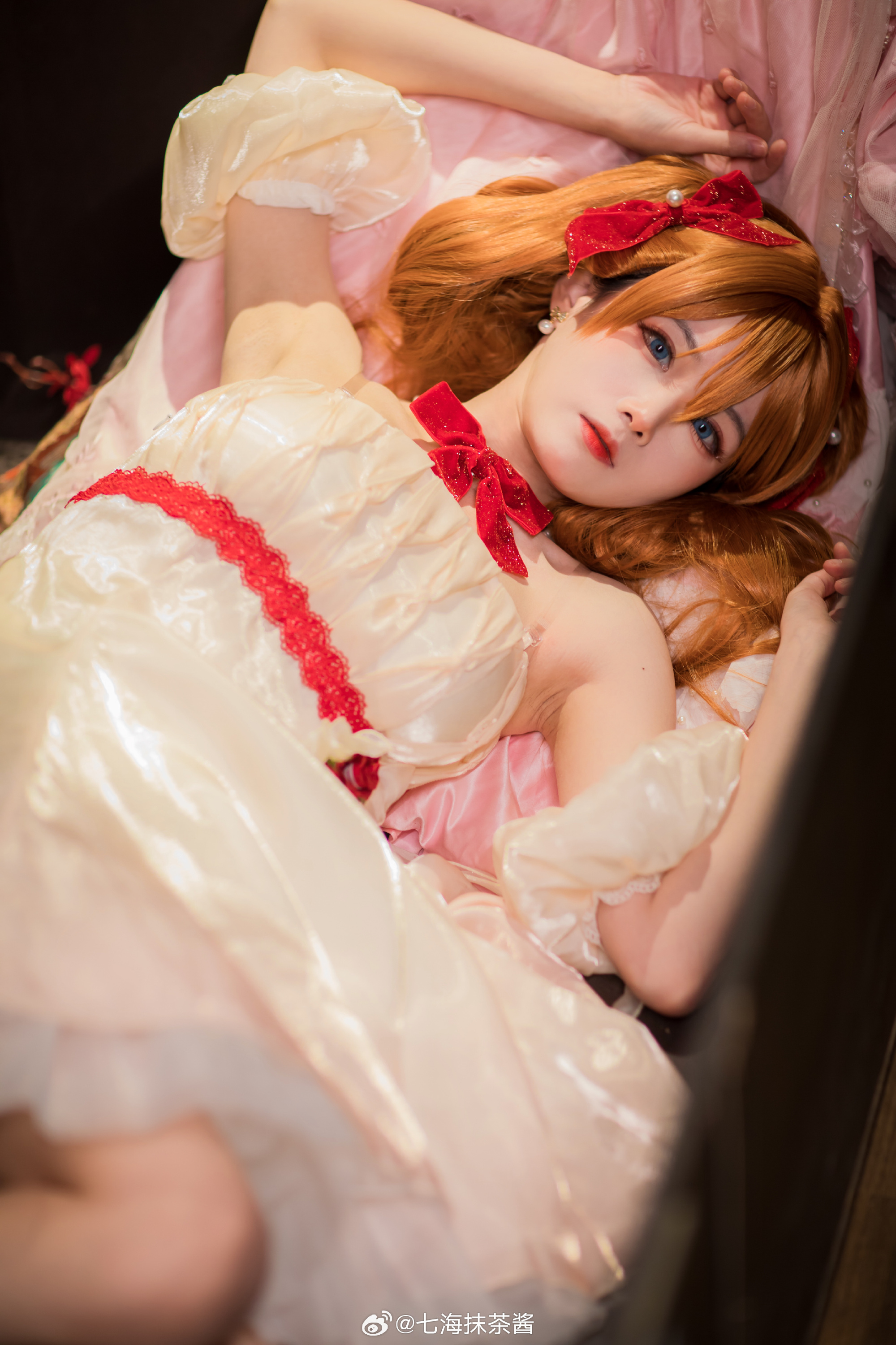 cosplay 我知道，我只有这一条路可以走…… 新世纪福音战士 明日香cos@七海抹茶酱 COSPLAY-第8张