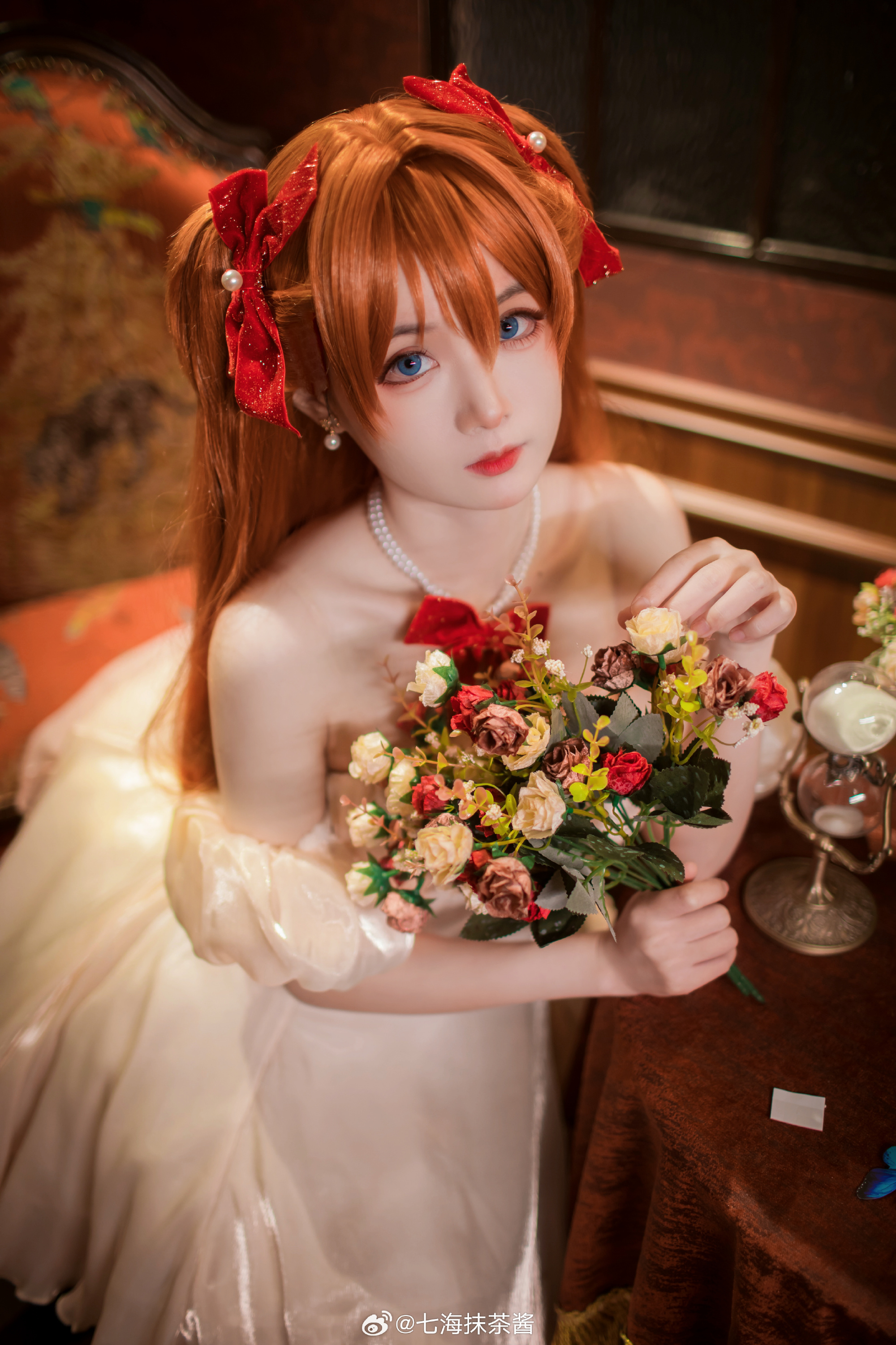 cosplay 我知道，我只有这一条路可以走…… 新世纪福音战士 明日香cos@七海抹茶酱 COSPLAY-第3张