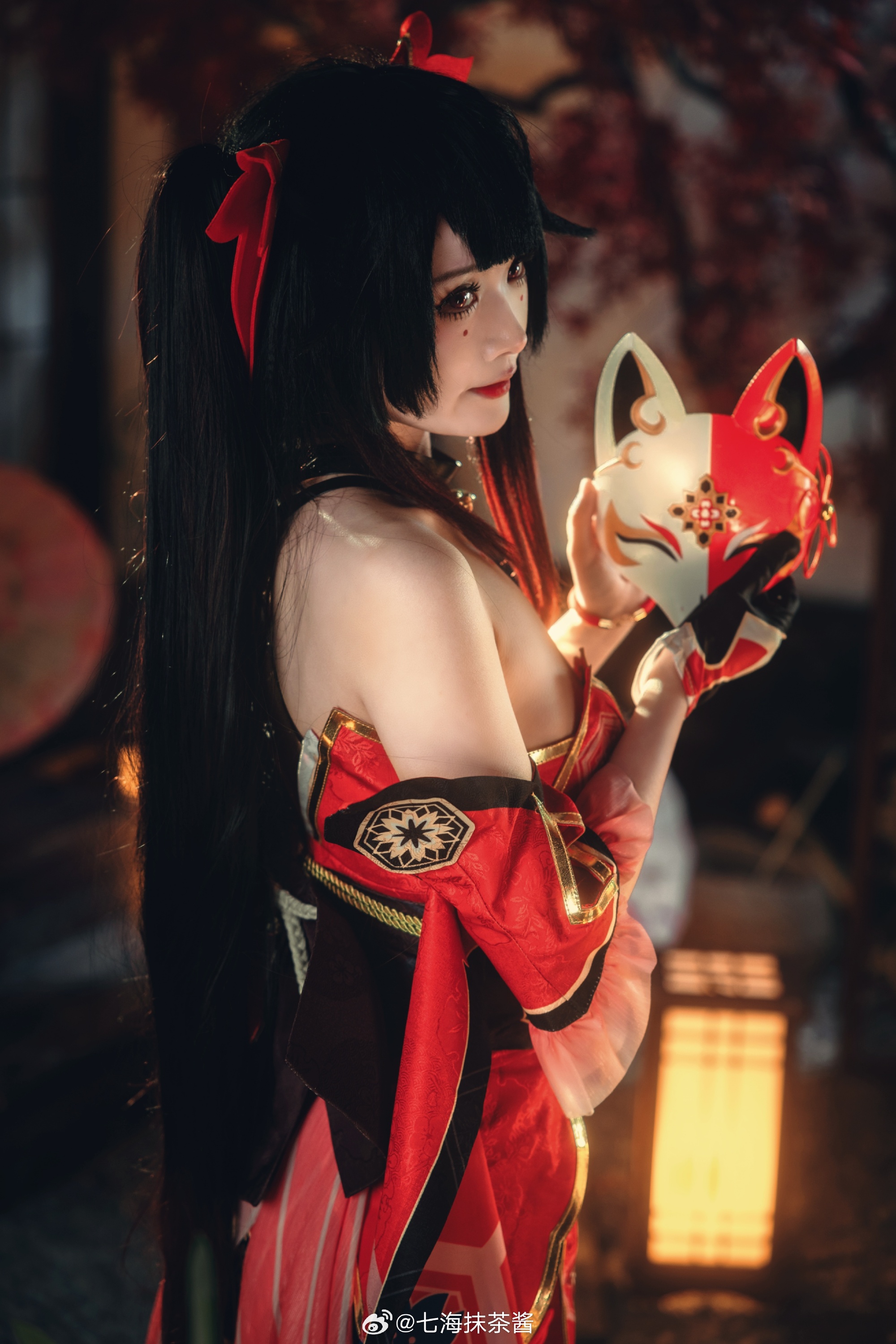 COSPLAY 元宵节快乐,要来找点乐子吗?嘻嘻嘻~崩坏星穹铁道 花火@七海抹茶酱 COSPLAY-第14张