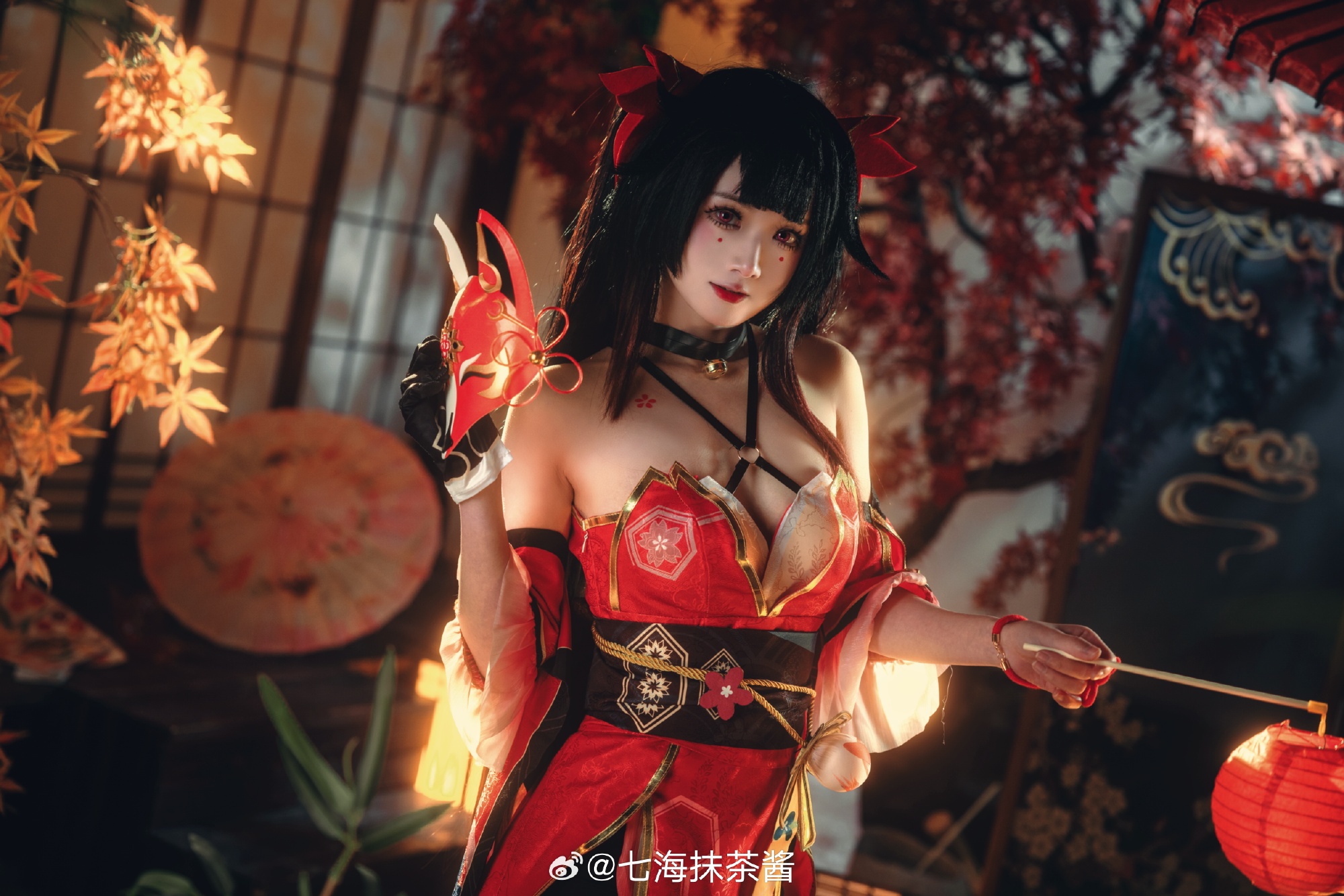 COSPLAY 元宵节快乐,要来找点乐子吗?嘻嘻嘻~崩坏星穹铁道 花火@七海抹茶酱 COSPLAY-第15张
