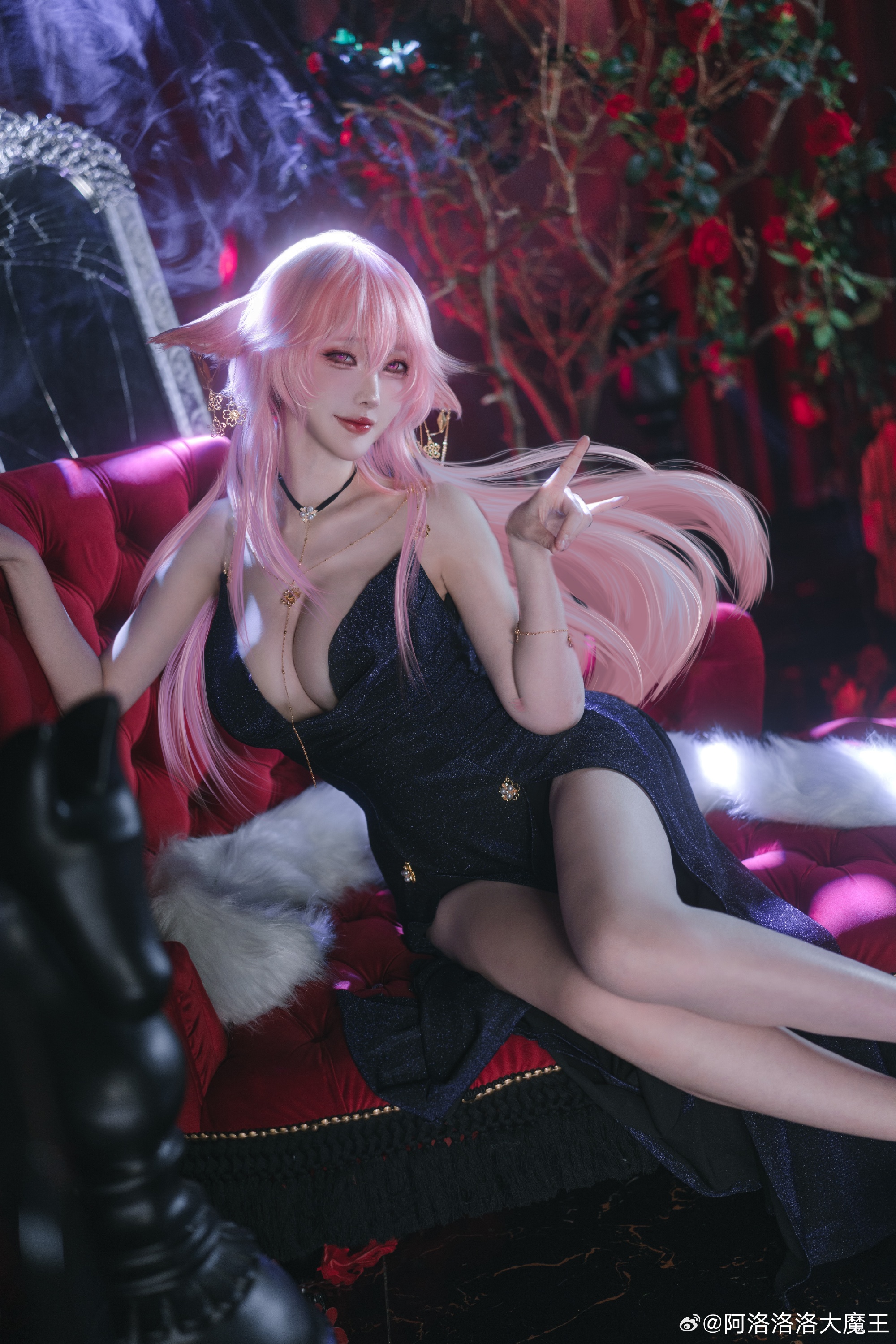 COSPLAY 神子！！我是神子的狗~！ 原神 八重神子 @阿洛洛洛大魔王 COSPLAY-第3张