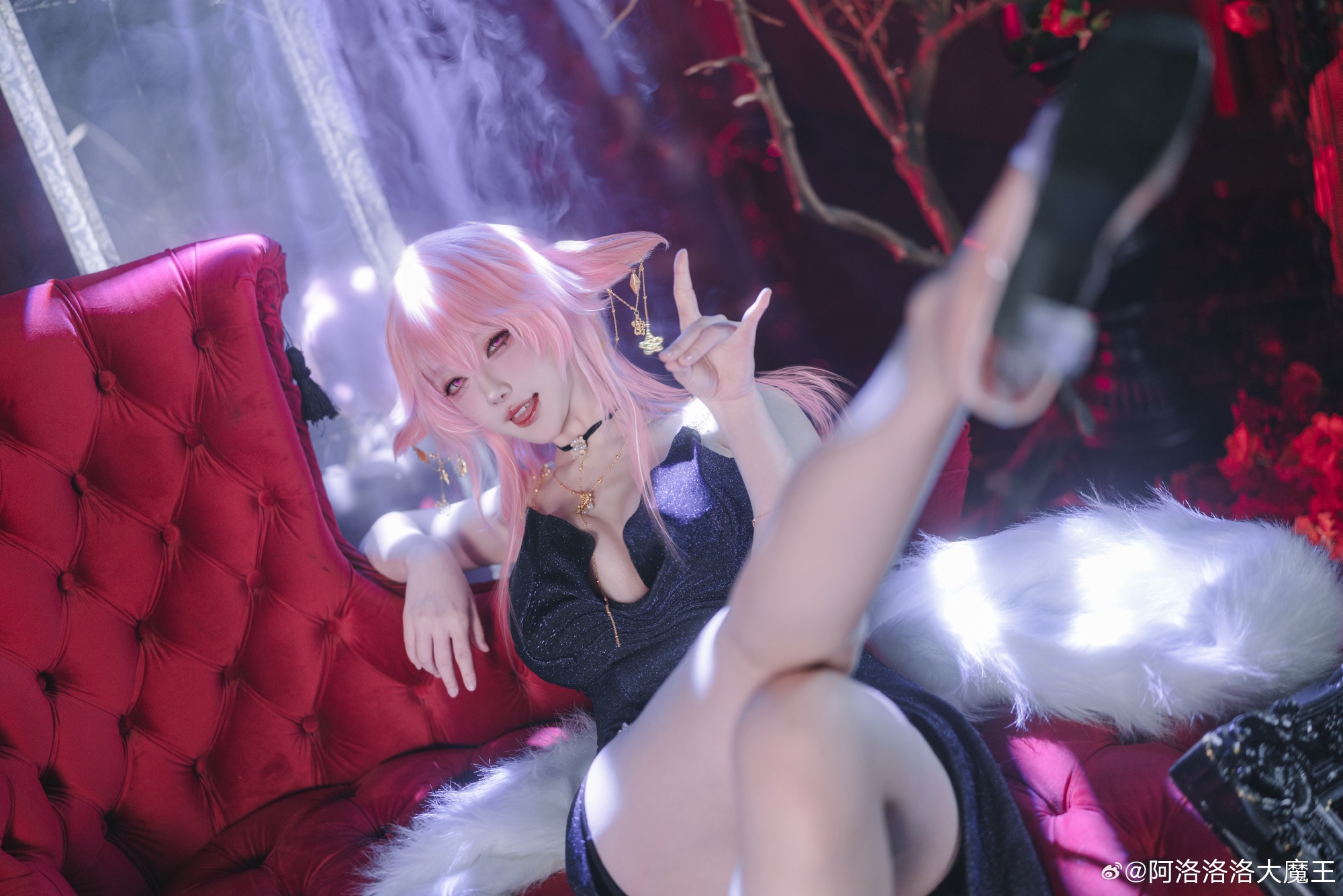 COSPLAY 神子！！我是神子的狗~！ 原神 八重神子 @阿洛洛洛大魔王 COSPLAY-第9张