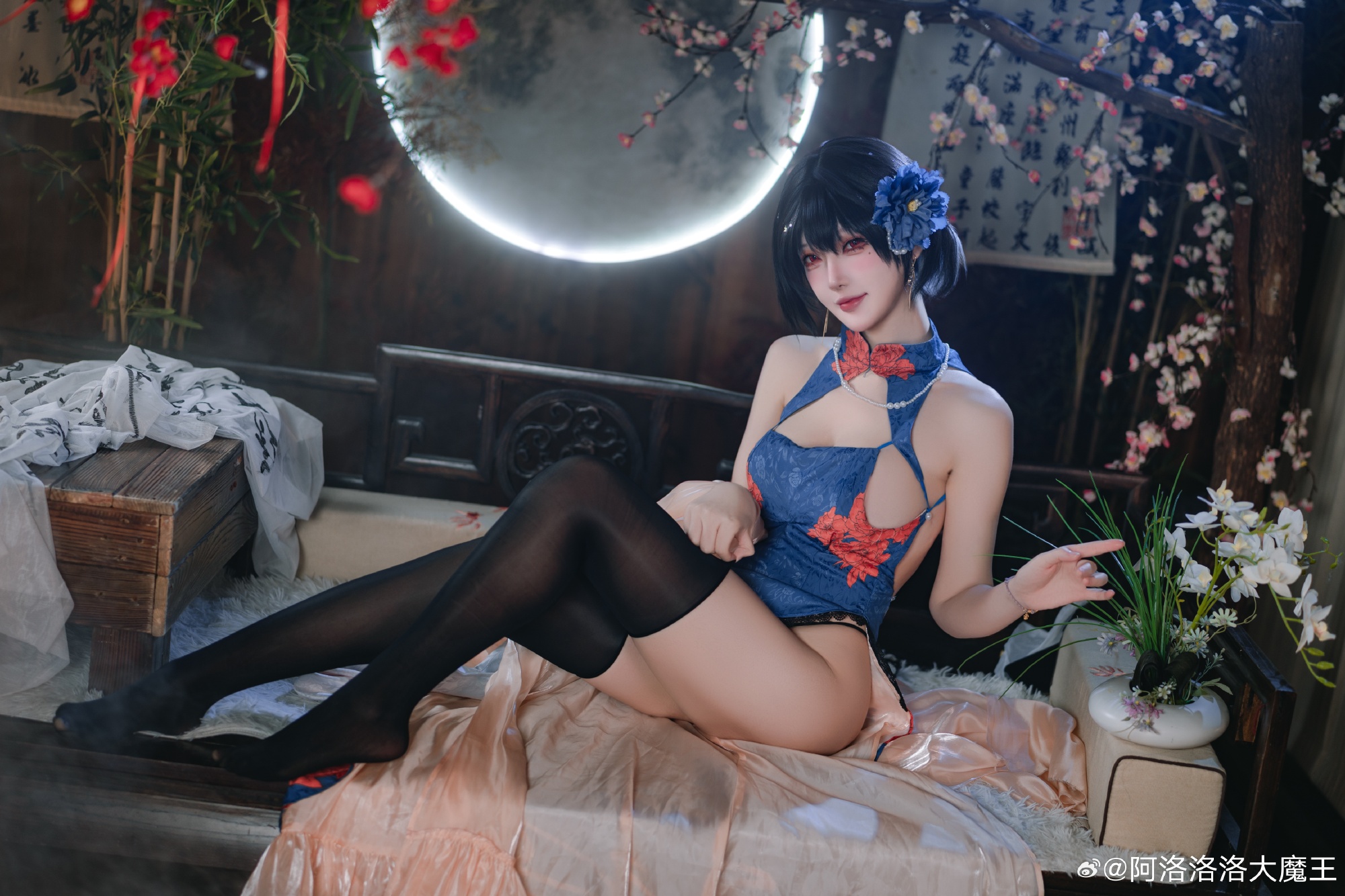 cosplay 想要的话…不如等晚宴结束后再继续 碧蓝航线 建武@阿洛洛洛大魔王 COSPLAY-第10张