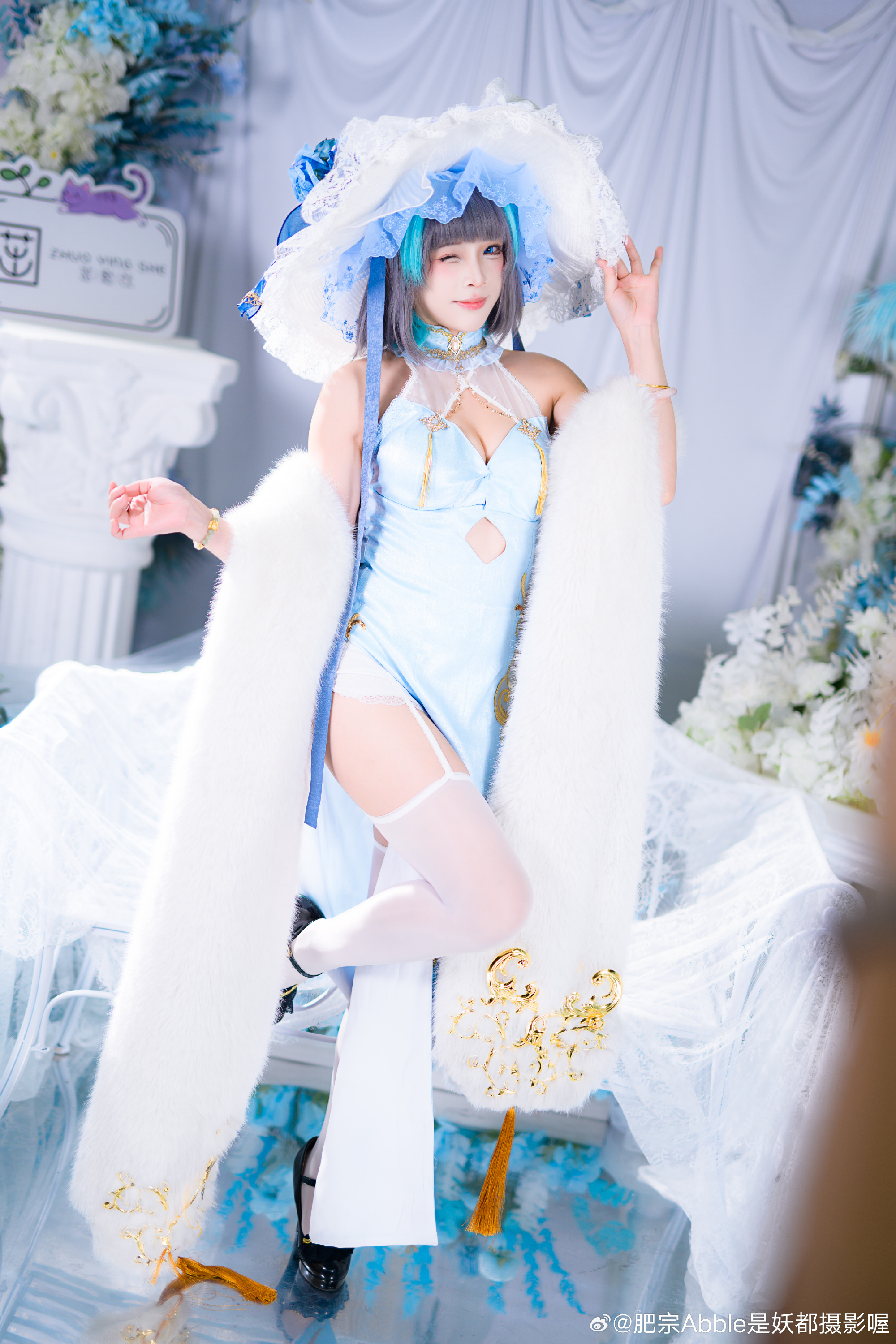 cosplay 呐呐 指挥官！我原来这么受欢迎耶  碧蓝航线 柴郡@兔子兔子兔w COSPLAY-第9张