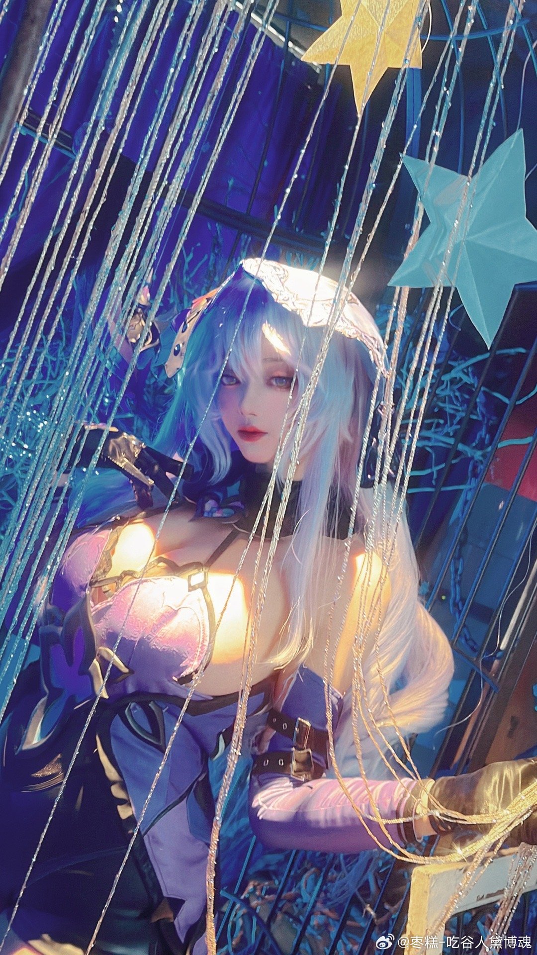 COSPLAY 好爱黑天鹅这种神秘气息的美人_(´ཀ`」 ∠)_ 崩坏：星穹铁道 黑天鹅@枣糕-吃谷人黛博魂 COSPLAY-第4张