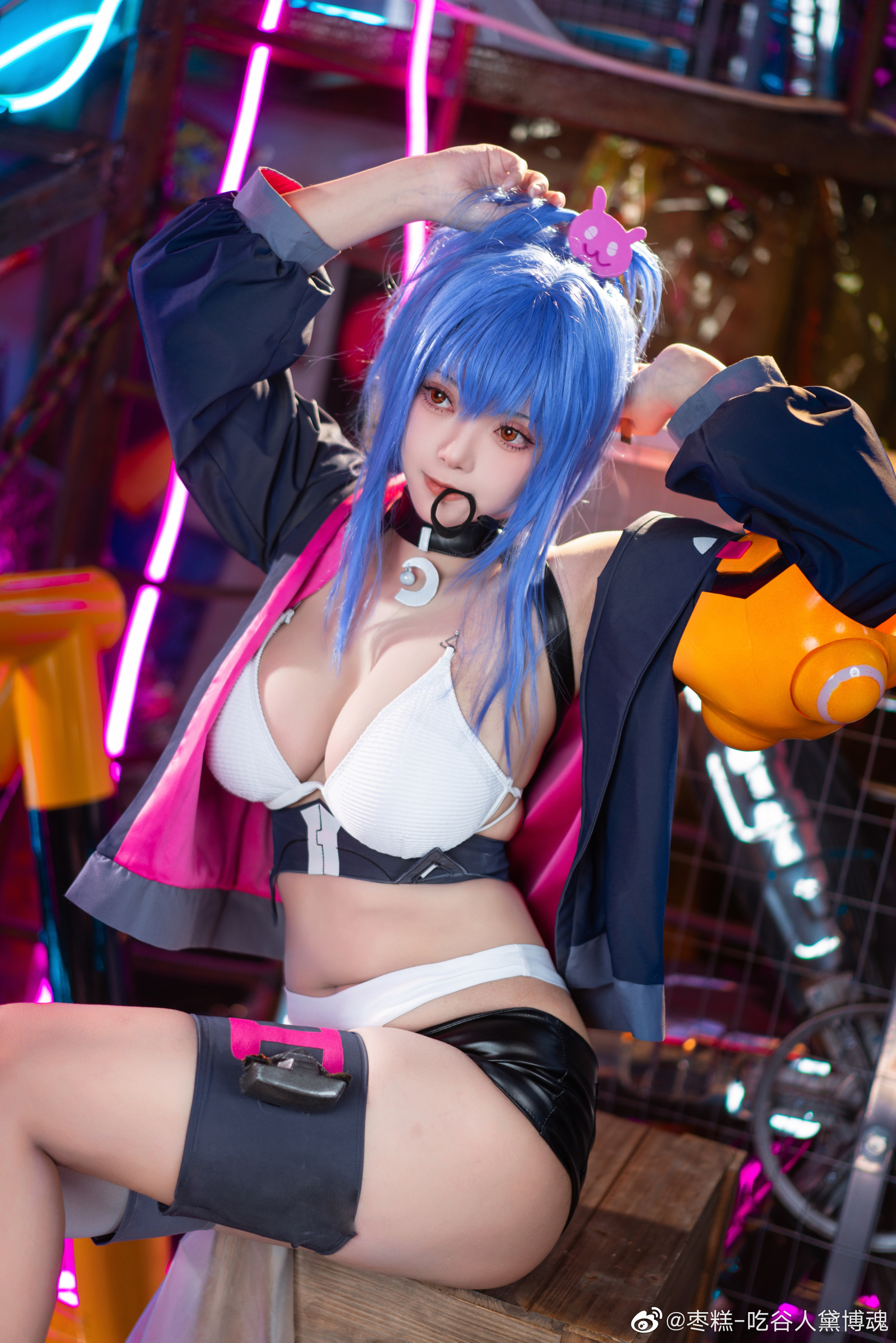 啊,你的脸好红~你也太好对付了吧 亚美莉亚@枣糕-吃谷人黛博魂