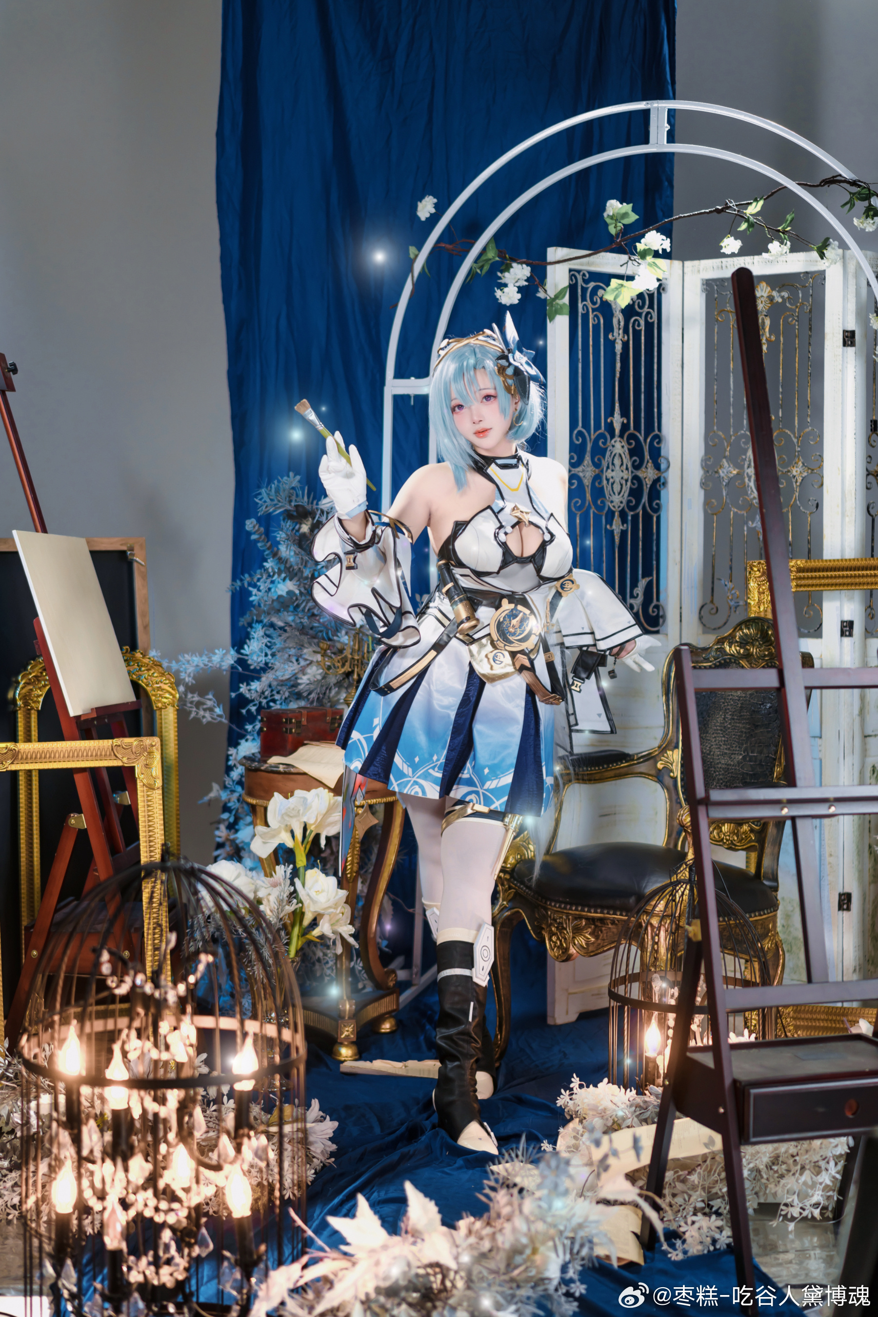 请放心，我一切都好，还有……好久不见。 崩坏3 格蕾修@枣糕-吃谷人黛博魂 COSPLAY-第3张