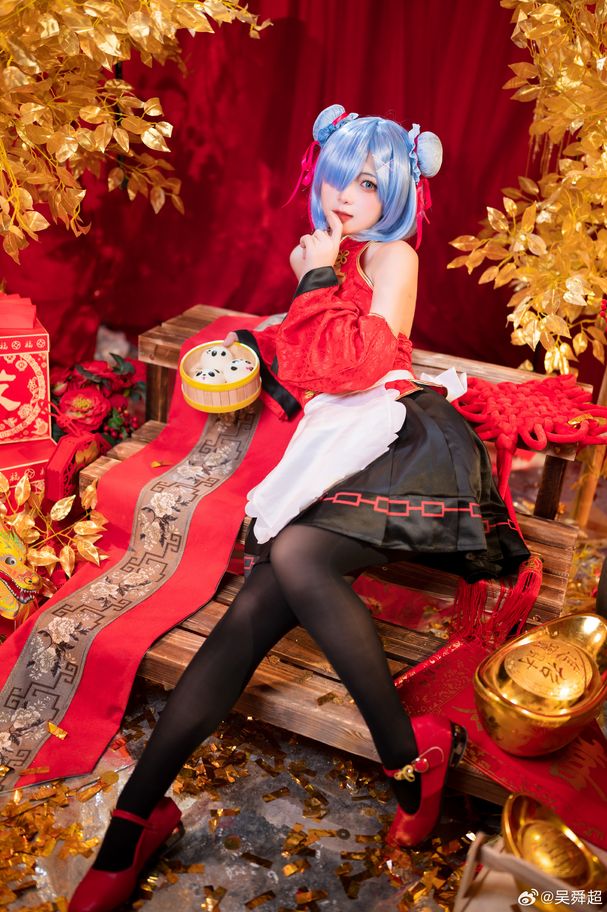 COSPLAY Re：从零开始的异世界生活 蕾姆@Ba哒_ COSPLAY-第4张