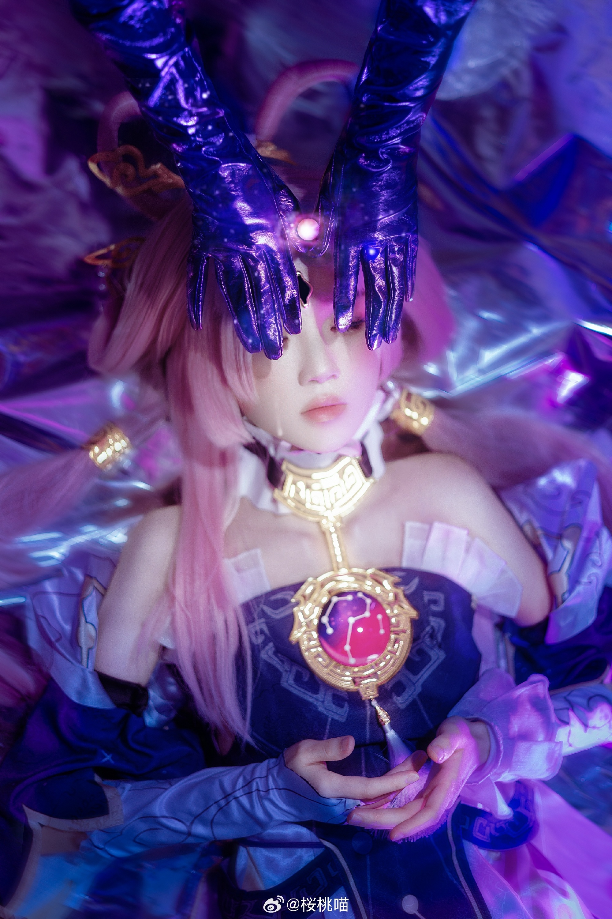 cosplay 将军！你这个坏蛋！ 崩坏：星穹铁道 符玄@桜桃喵 COSPLAY-第9张