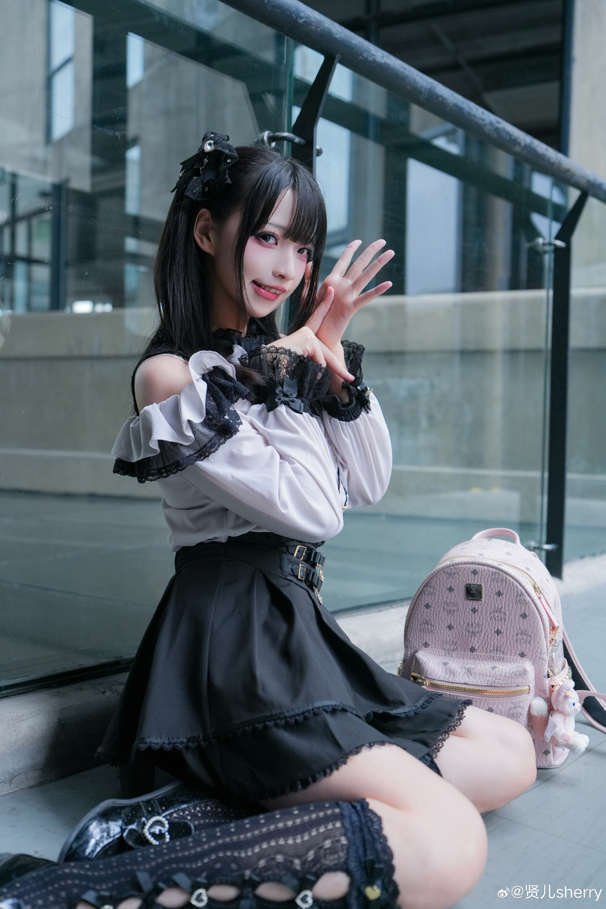 地雷系女子 不给糖可不只是捣蛋了哦😈@贤儿sherry LOLITA-第7张