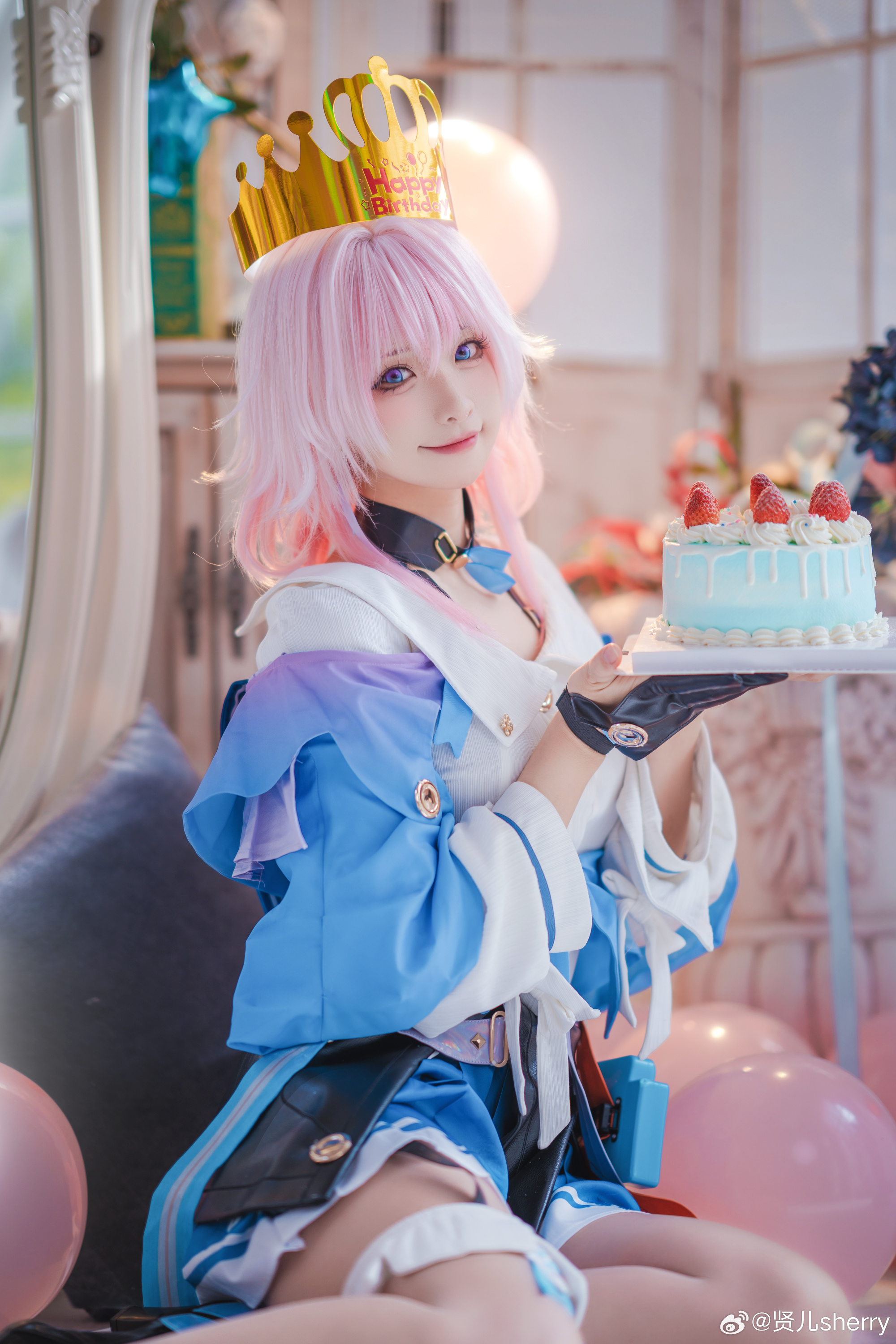 COSPLAY 崩坏：星穹铁道 三月七@贤儿sherry COSPLAY-第1张