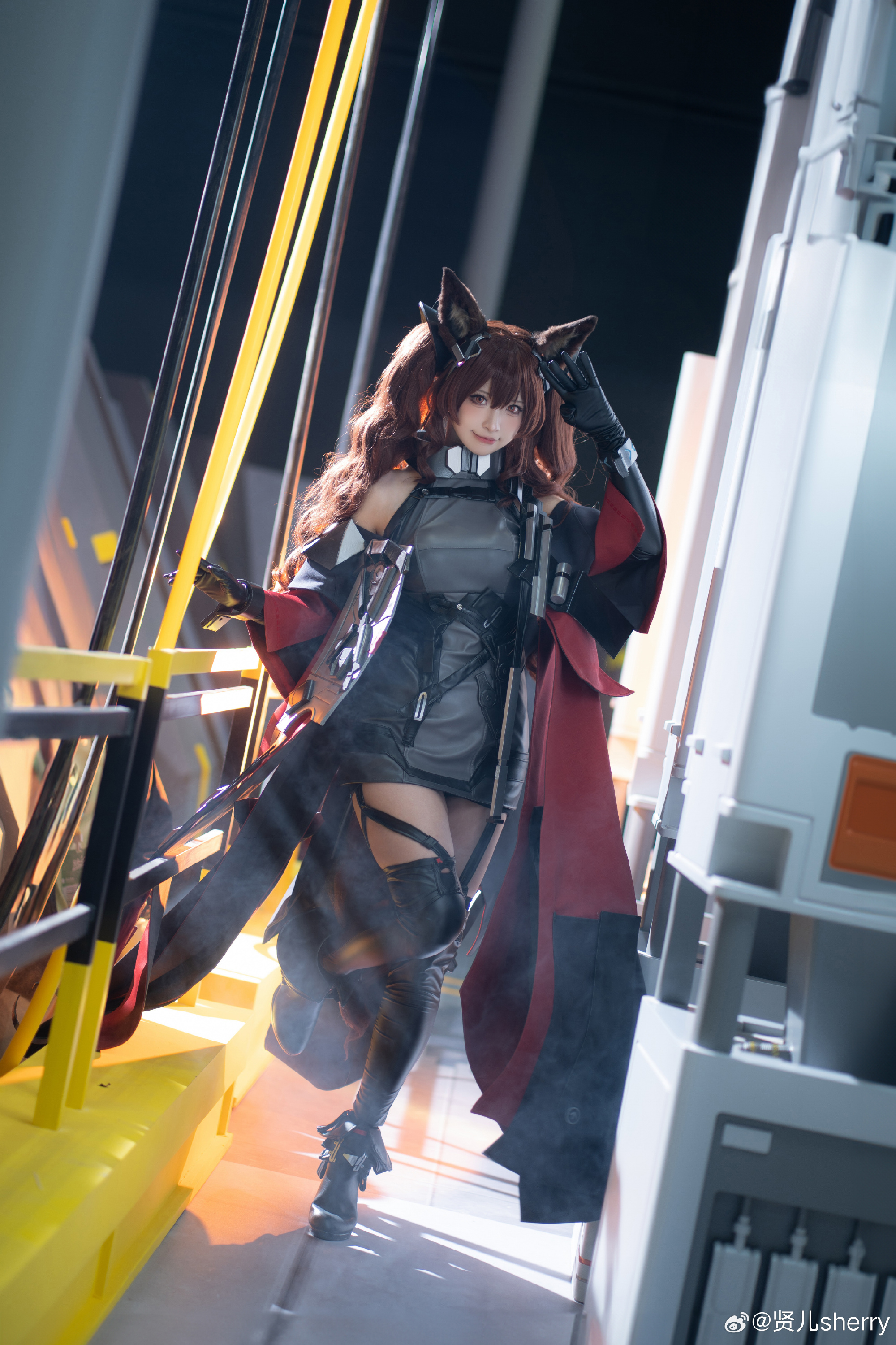 COSPLAY 明日方舟终末地 安洁莉娜@贤儿sherry COSPLAY-第2张