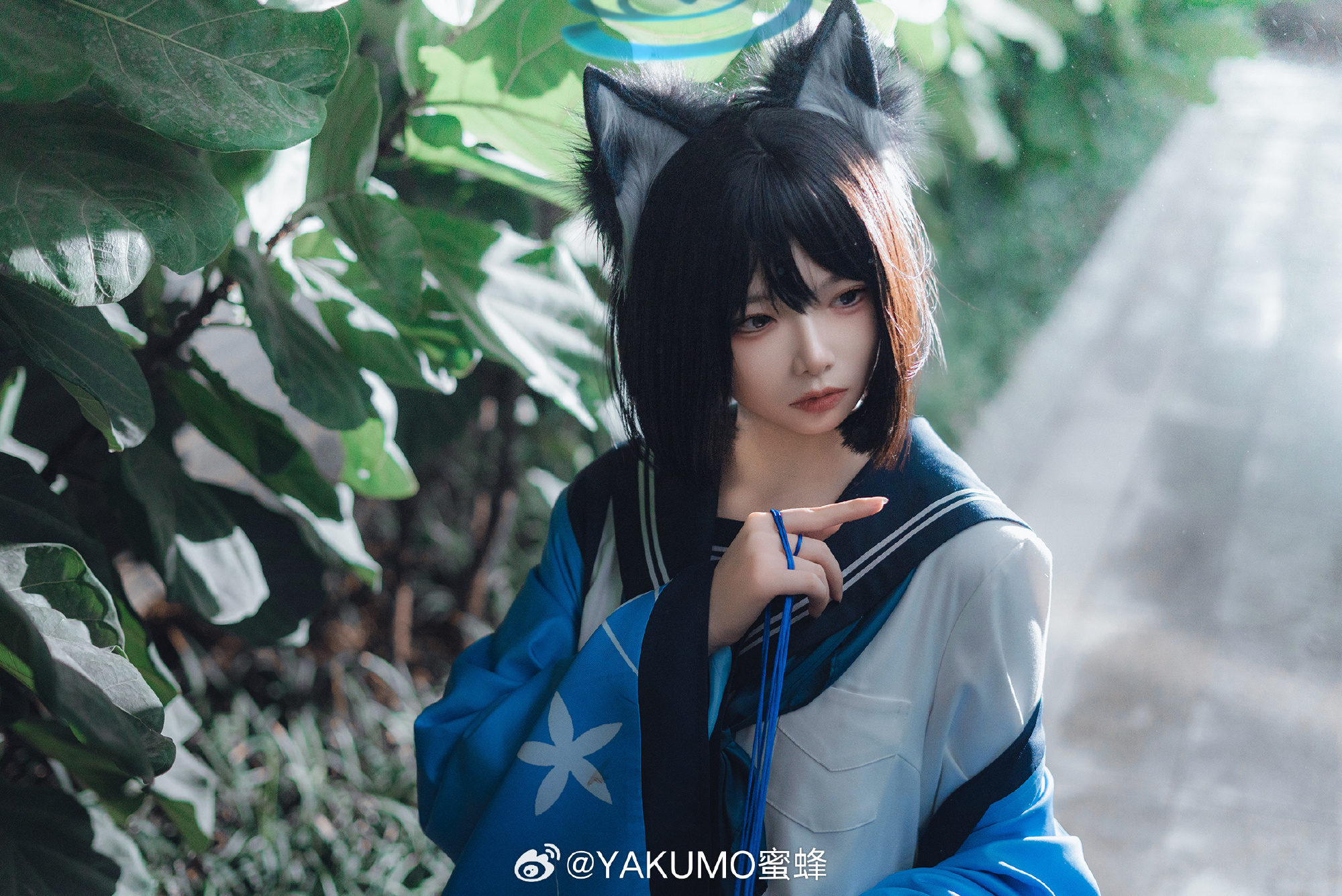 COSPLAY 百鬼夜行連合学院所属、百花繚乱の作戦参謀、桐生キキョウ。@YAKUMO蜜蜂 COSPLAY-第6张