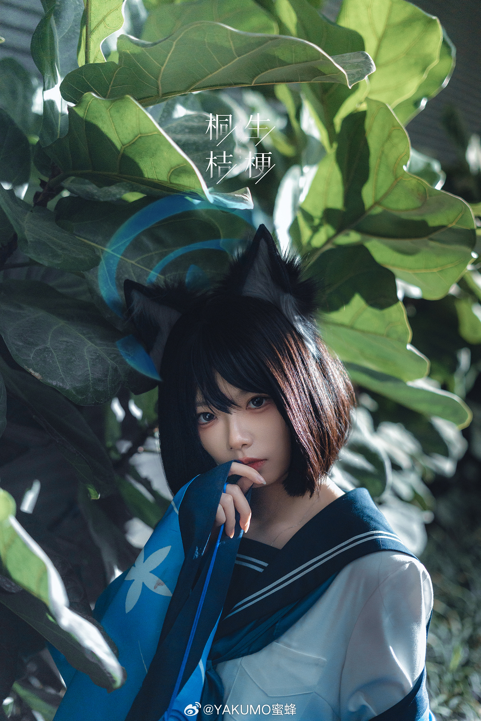 COSPLAY 百鬼夜行連合学院所属、百花繚乱の作戦参謀、桐生キキョウ。@YAKUMO蜜蜂 COSPLAY-第4张