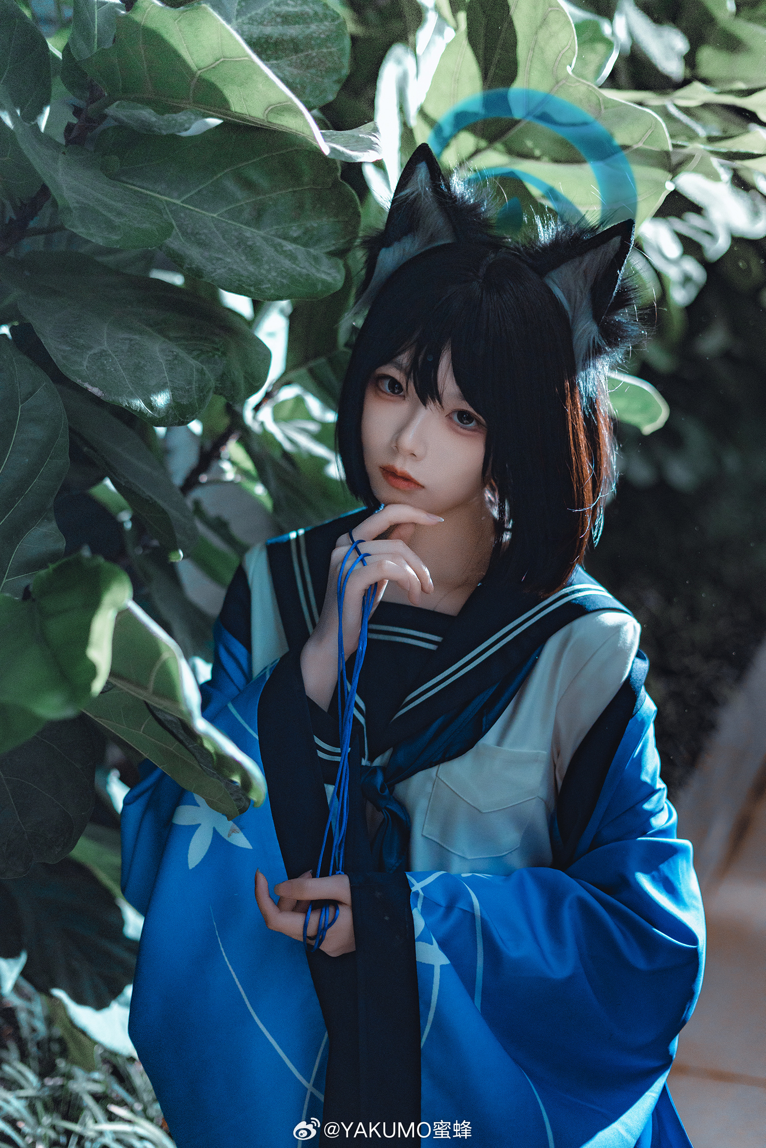 COSPLAY 百鬼夜行連合学院所属、百花繚乱の作戦参謀、桐生キキョウ。@YAKUMO蜜蜂 COSPLAY-第1张