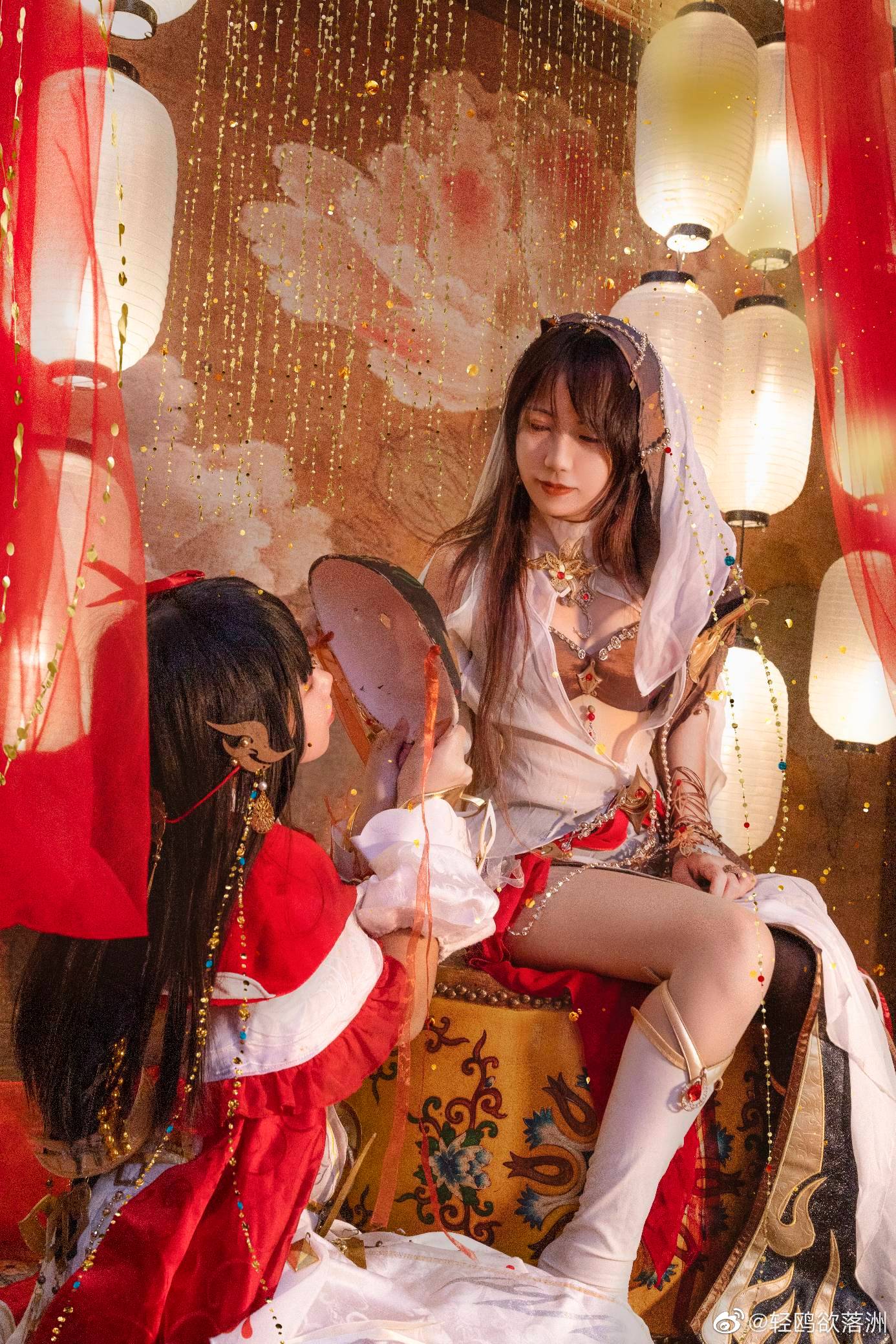 此身炽火燃长夜,日夜皆不得替,焚尽余生不断其愁。@轻鸥欲落洲