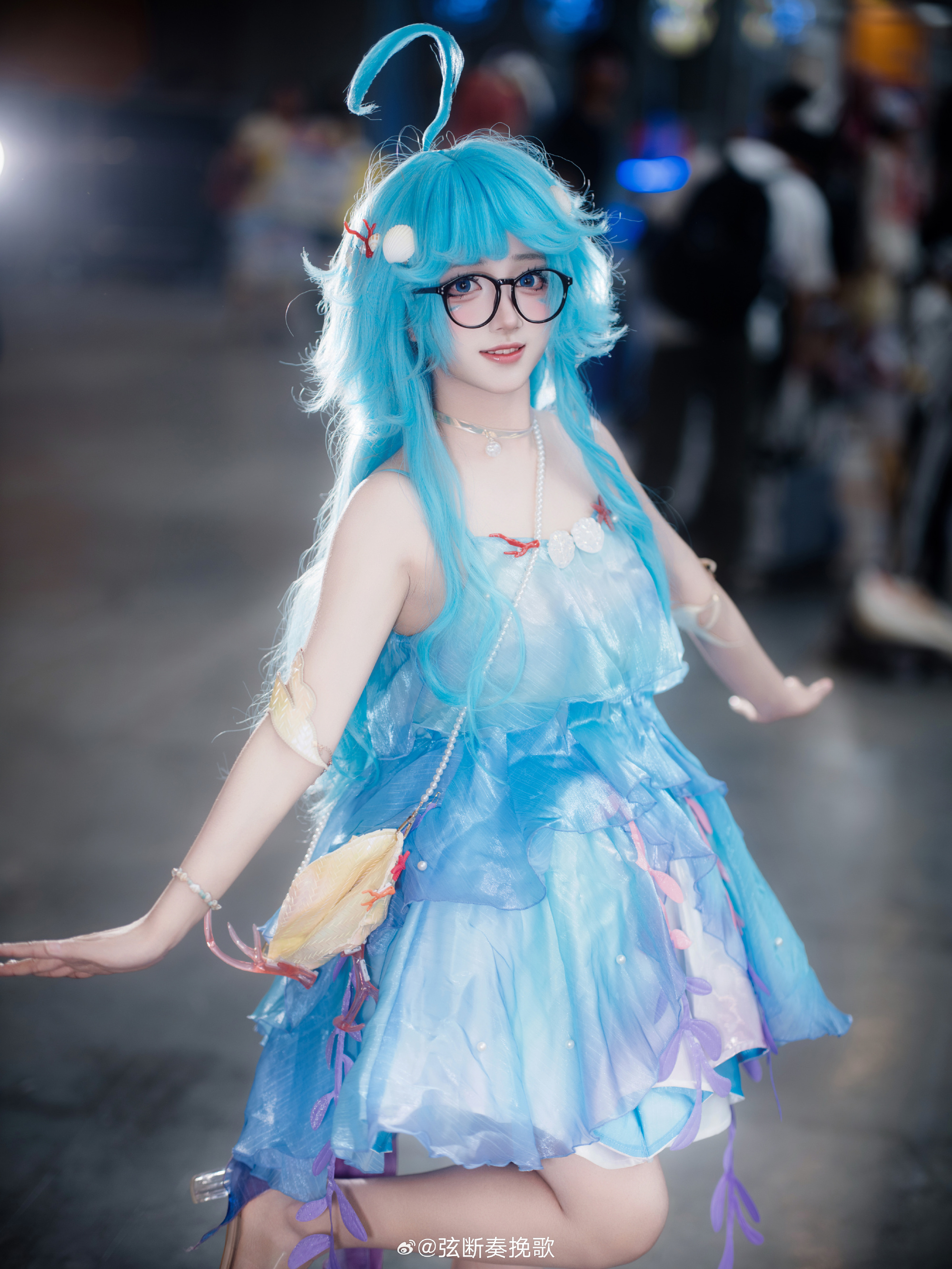 cosplay 王者荣耀 你好呀，我叫朵莉亚，你也可以叫我朵朵@弦断奏挽歌 COSPLAY-第9张