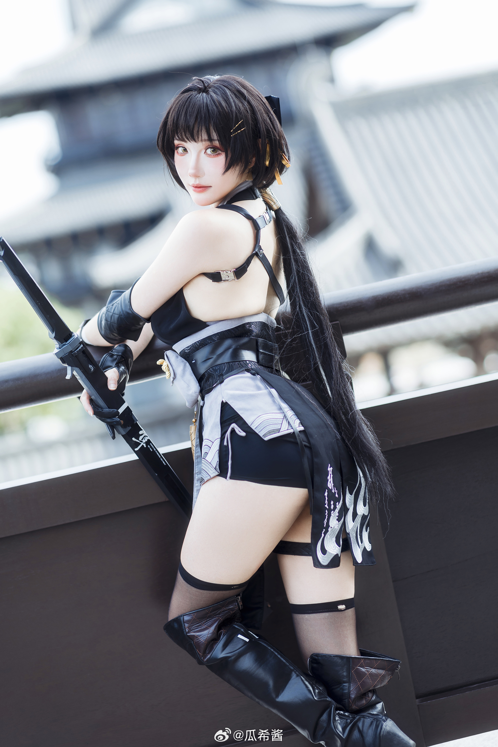 鸣潮 漂泊者@瓜希酱 COSPLAY-第4张